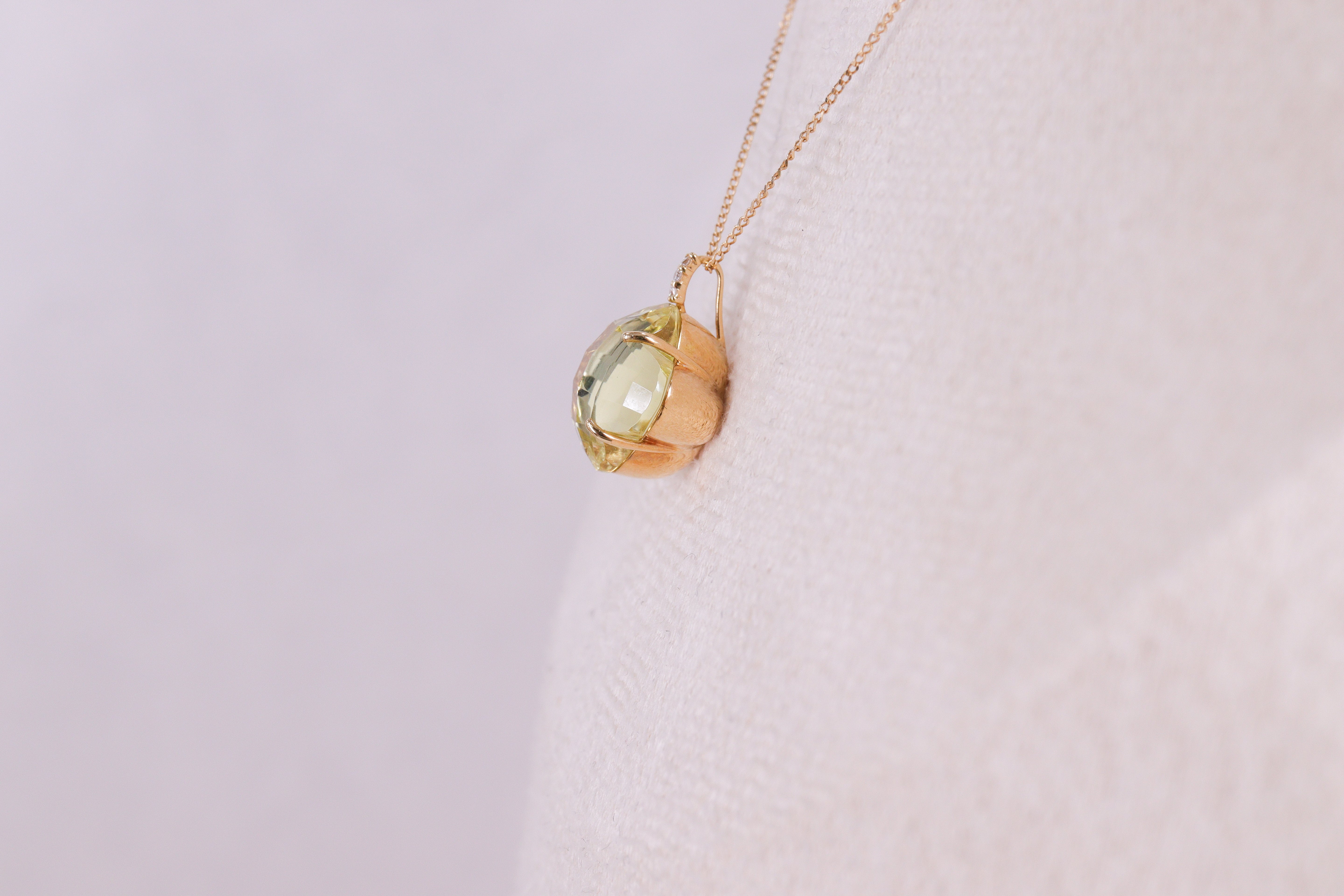 50%OFF クォーツ K18 ペンダント