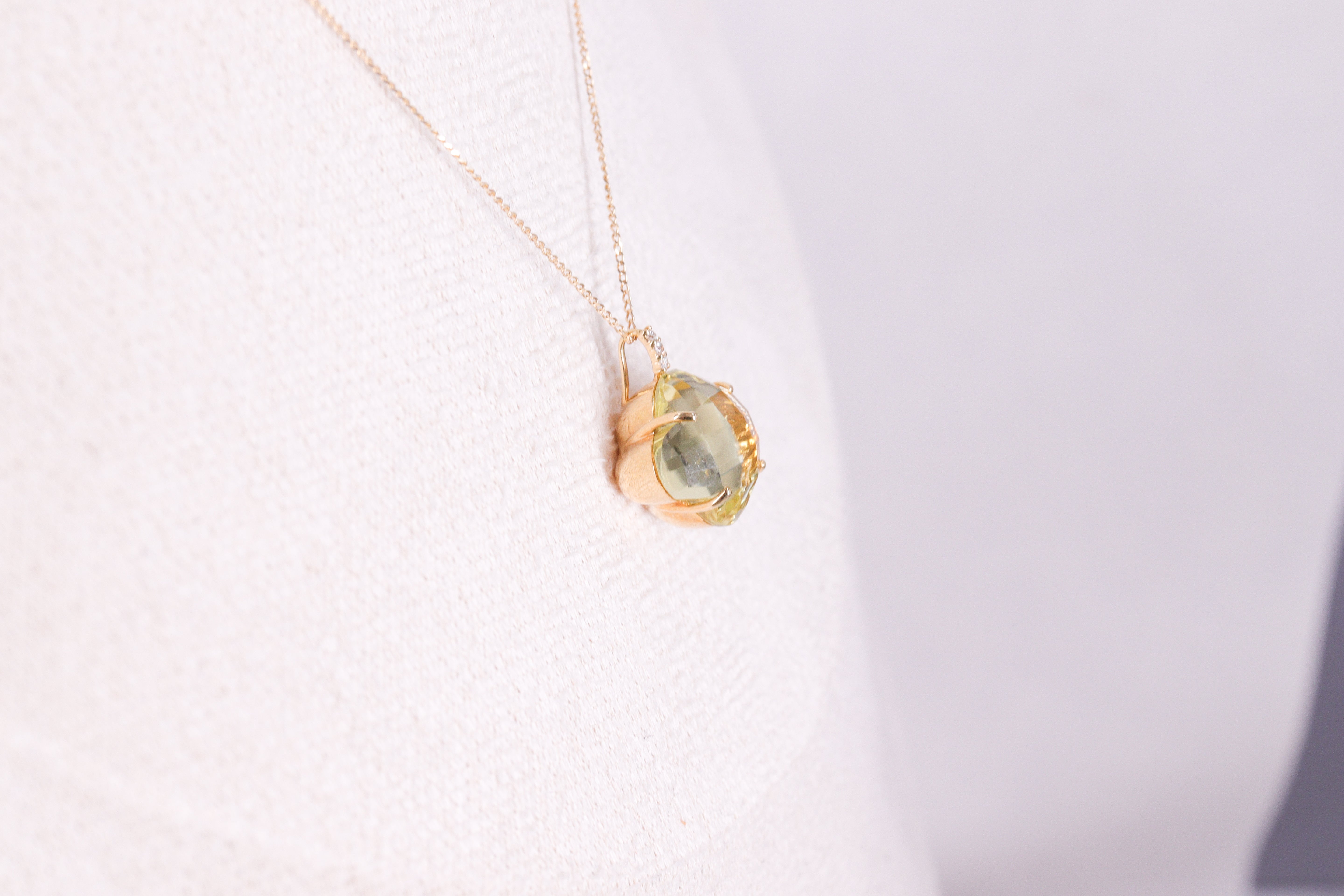 50%OFF クォーツ K18 ペンダント