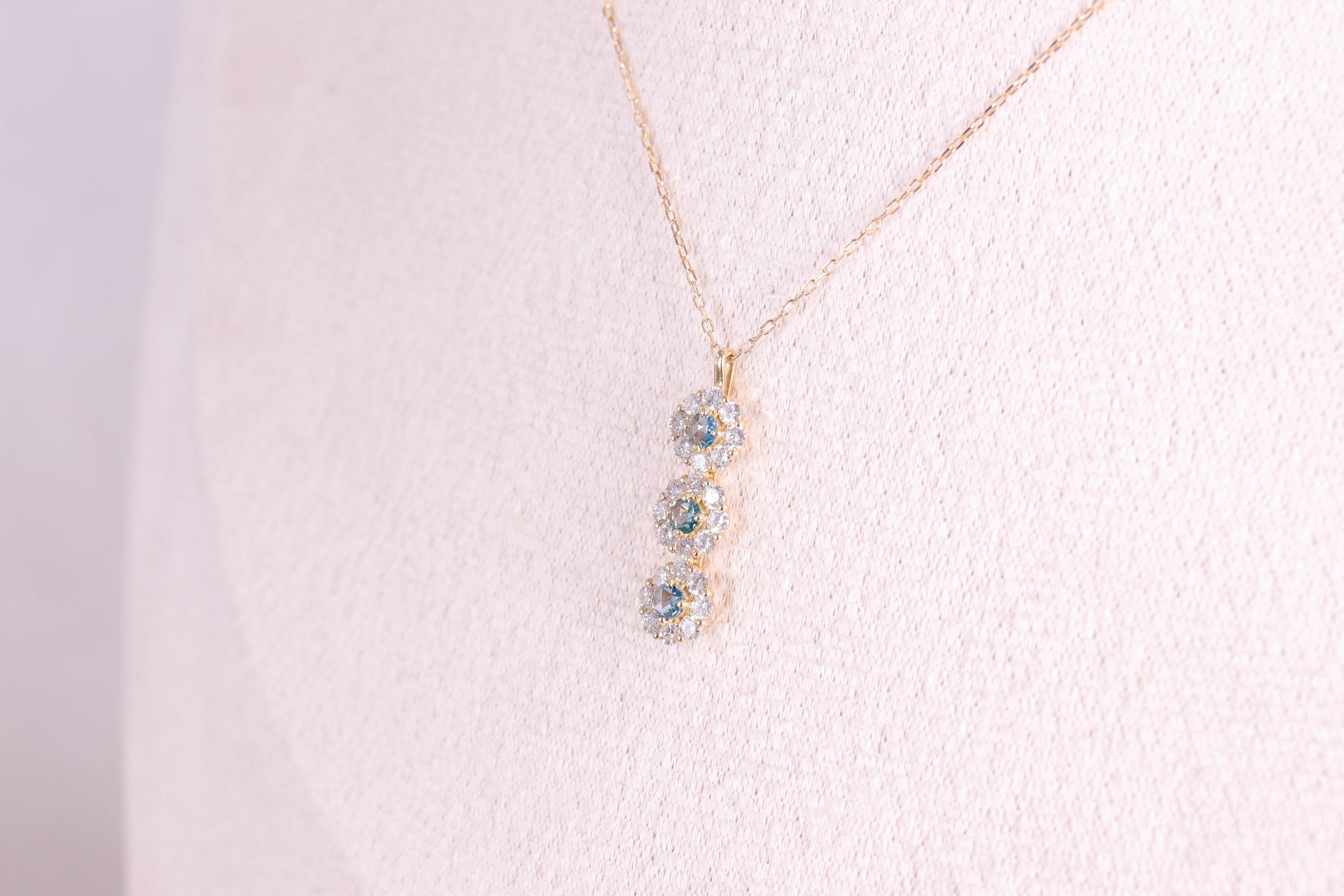 50%OFF トリートメントダイヤモンド K18 ペンダント