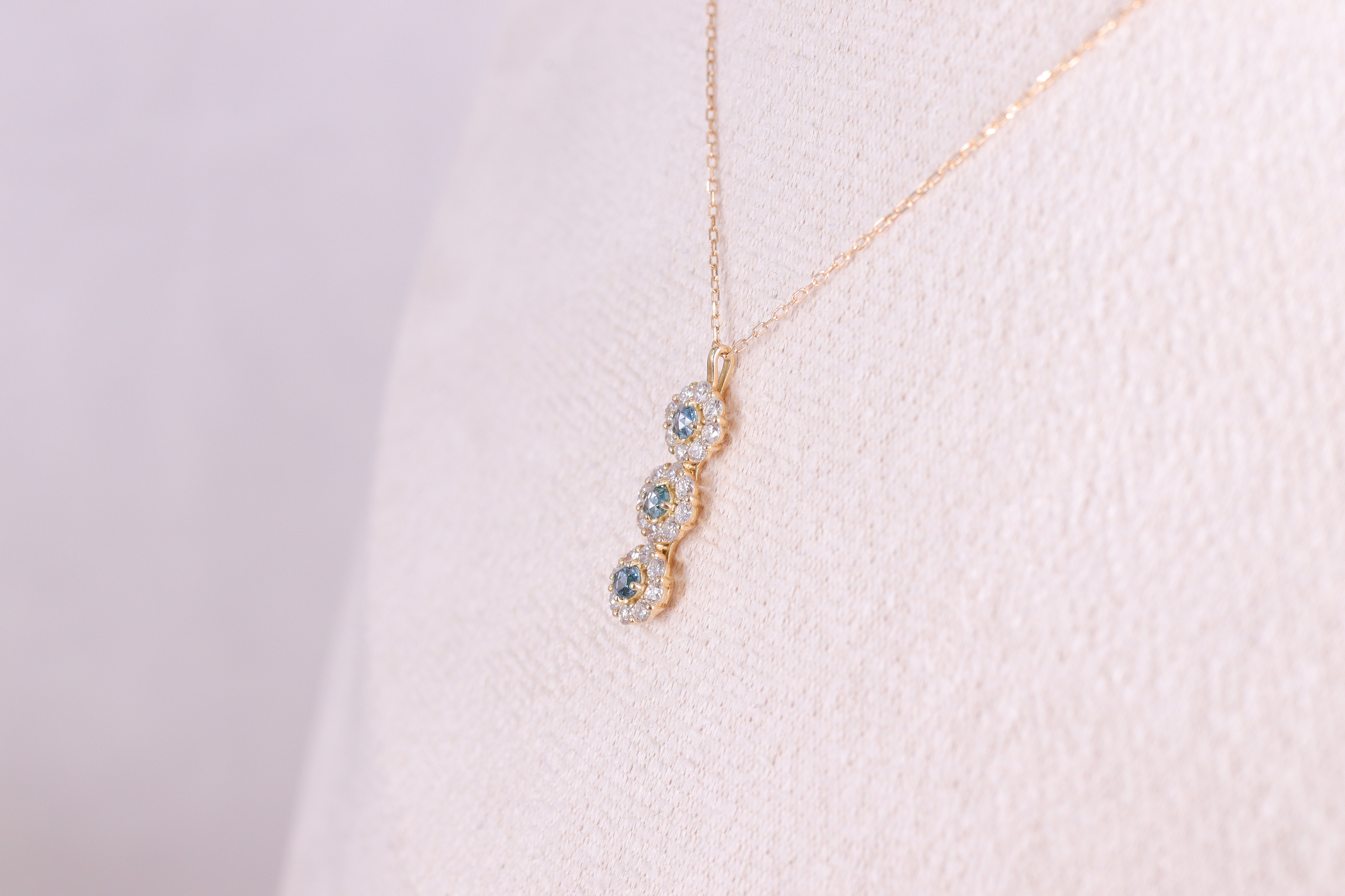 50%OFF トリートメントダイヤモンド K18 ペンダント