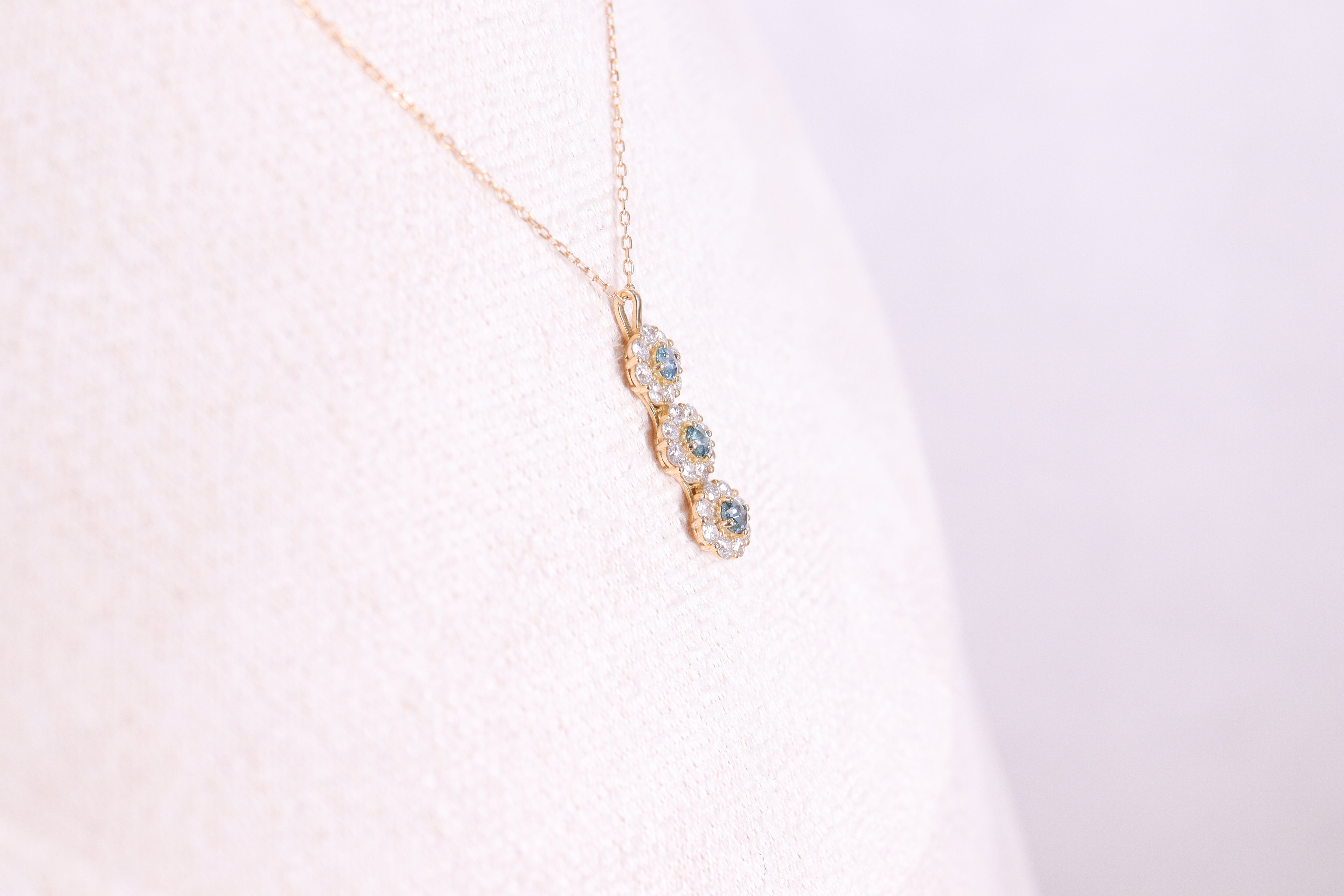 50%OFF トリートメントダイヤモンド K18 ペンダント