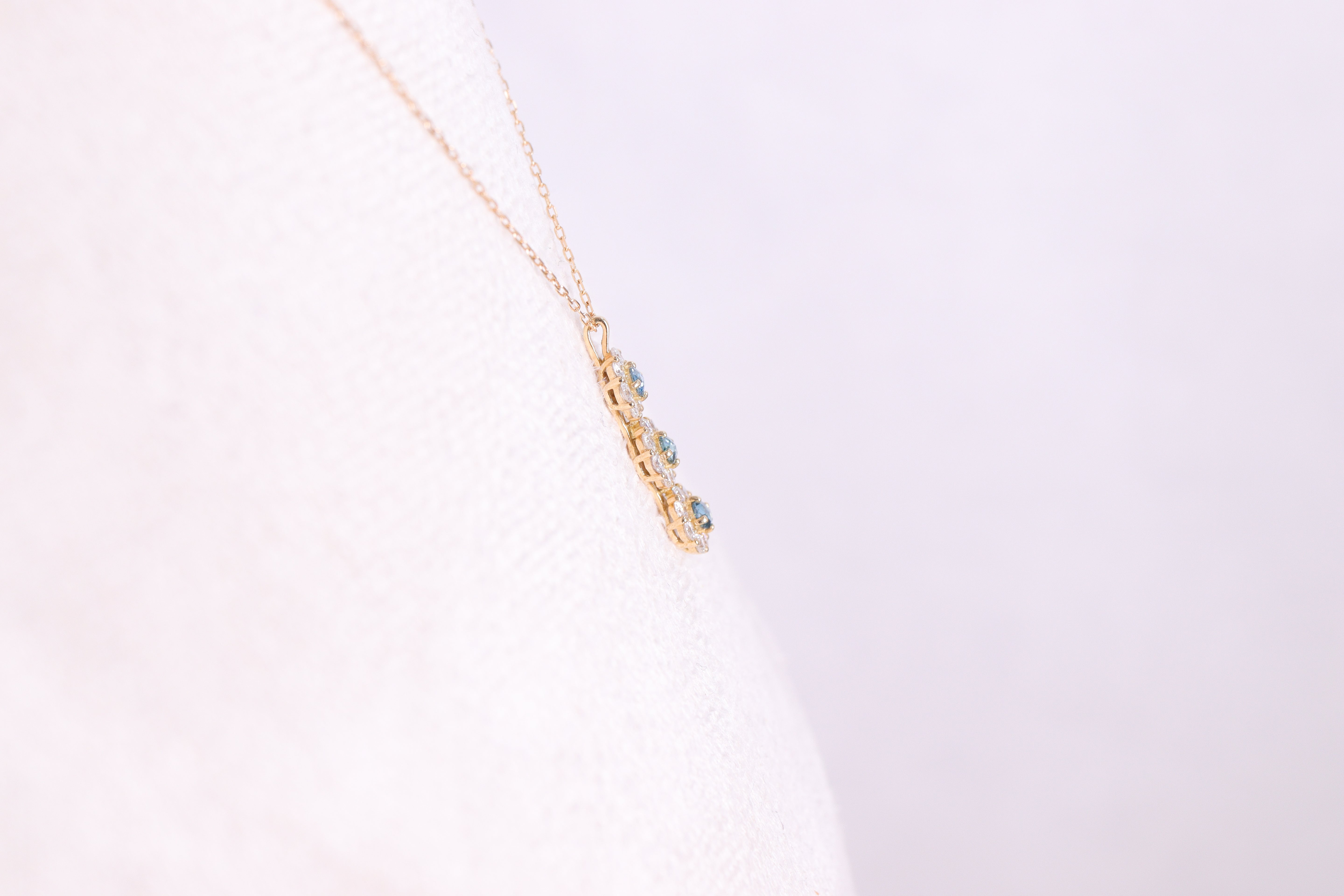 50%OFF トリートメントダイヤモンド K18 ペンダント