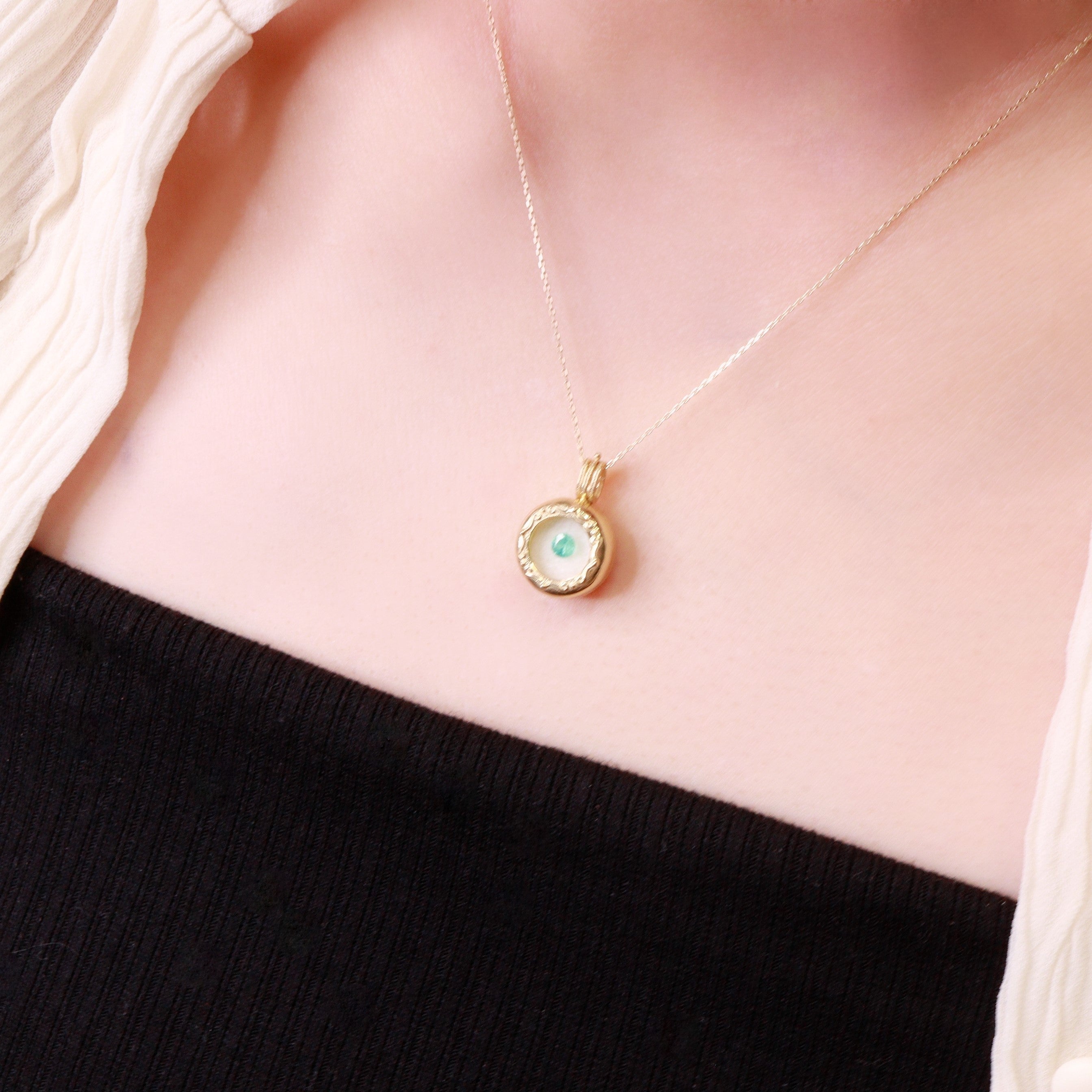小さくてかわいい✨ Medeo mini ペンダント<BR>💎