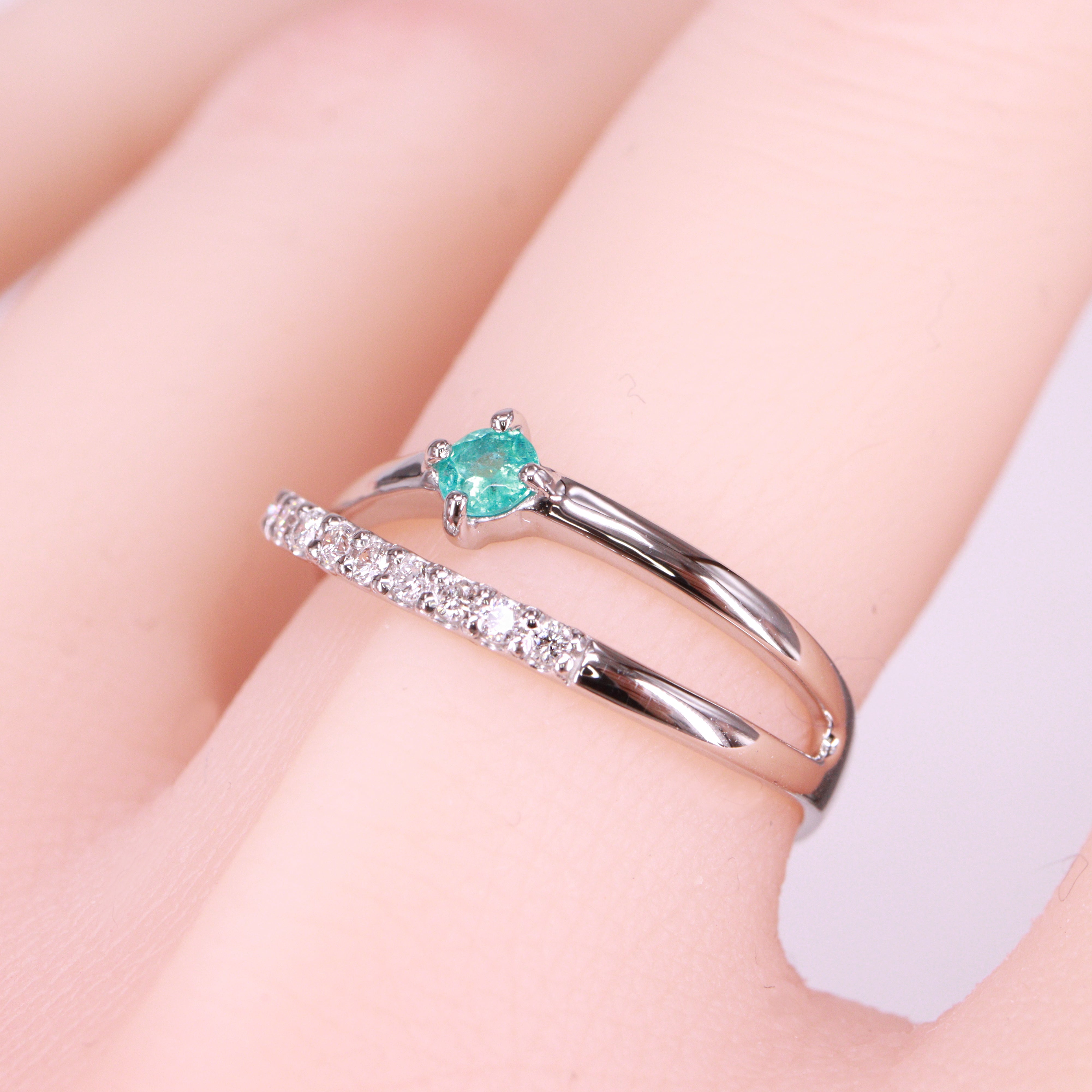 ”Harmony-ハーモニー”<BR>パライバトルマリンリング