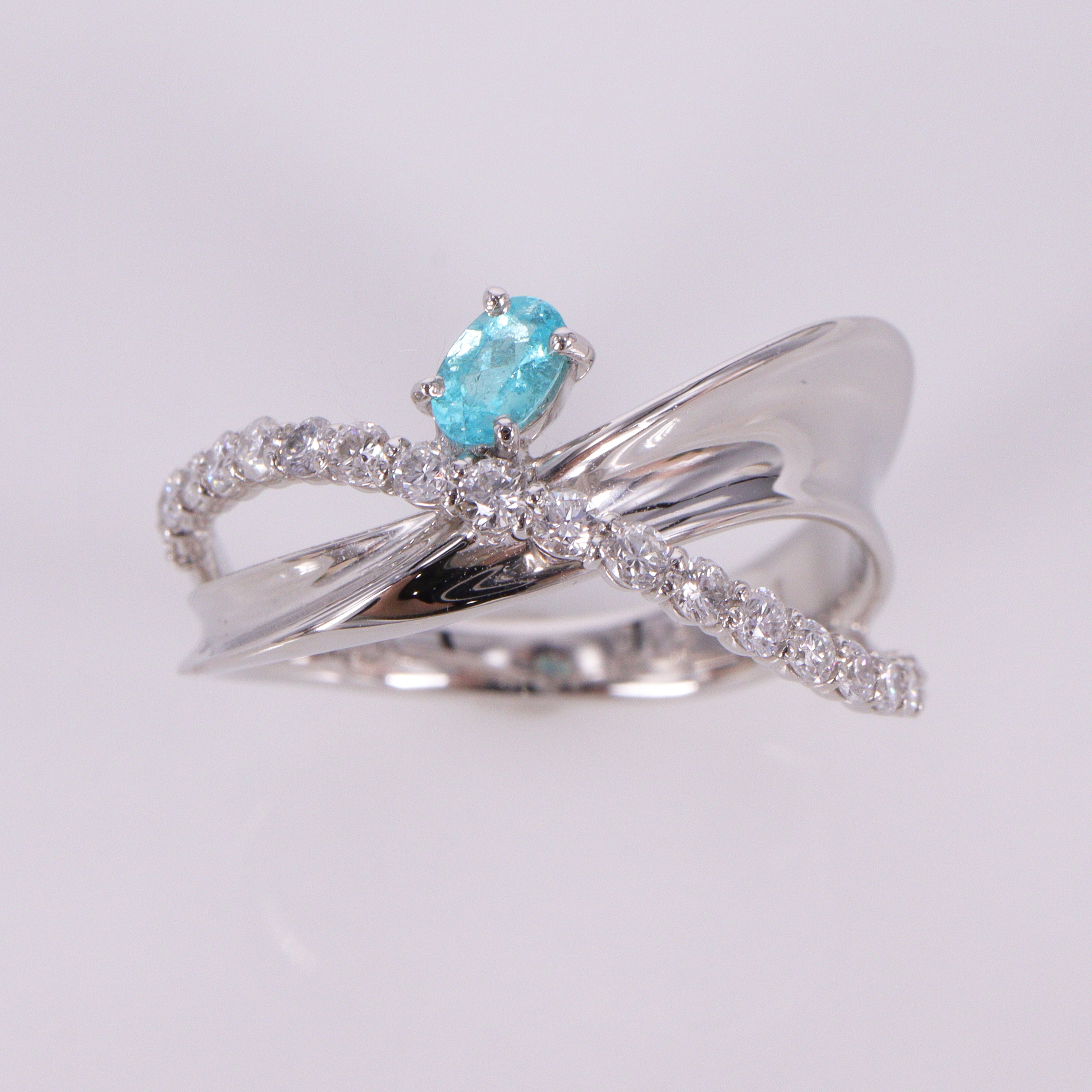 ☆1点限り☆パライバトルマリンPtリング