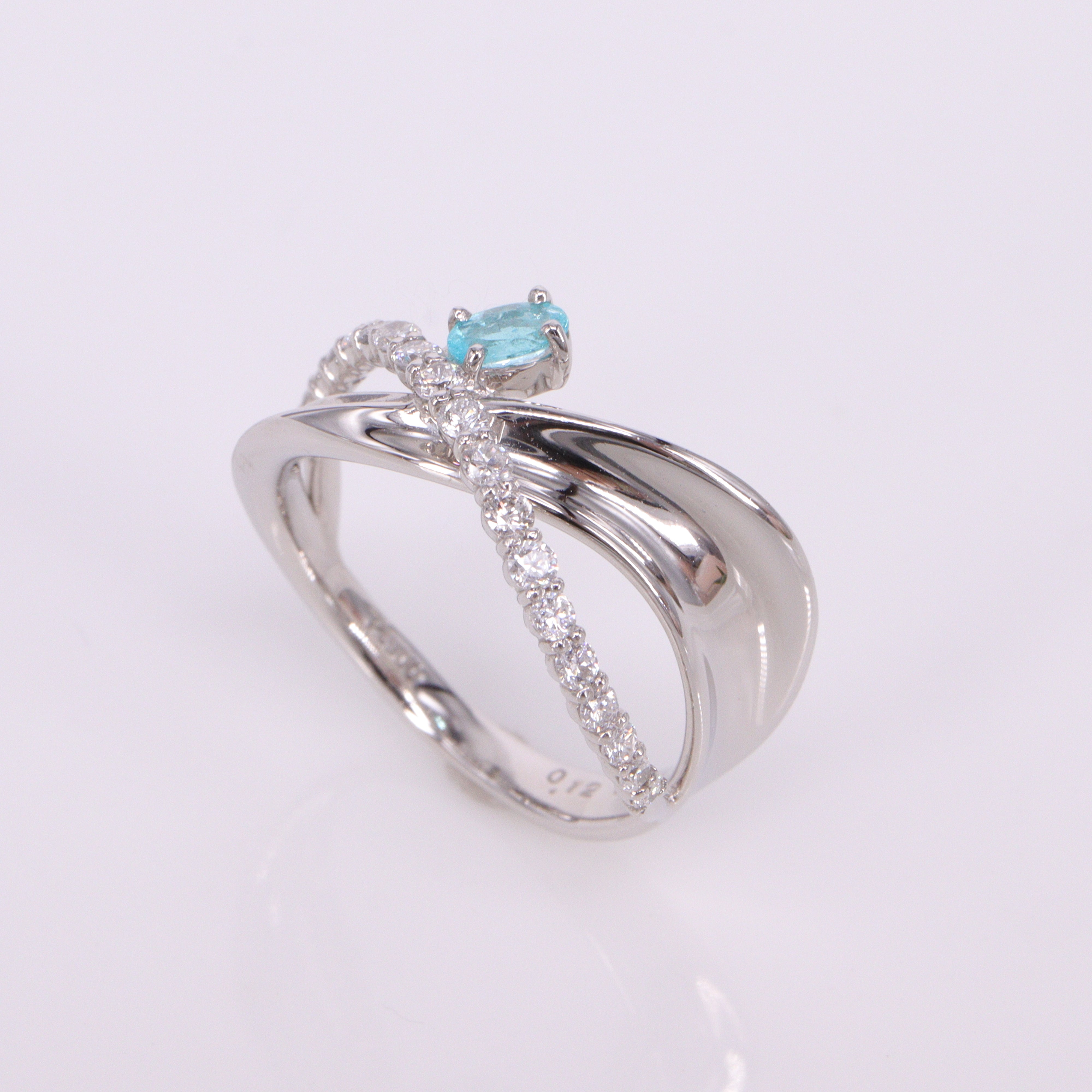 ☆1点限り☆パライバトルマリンPtリング