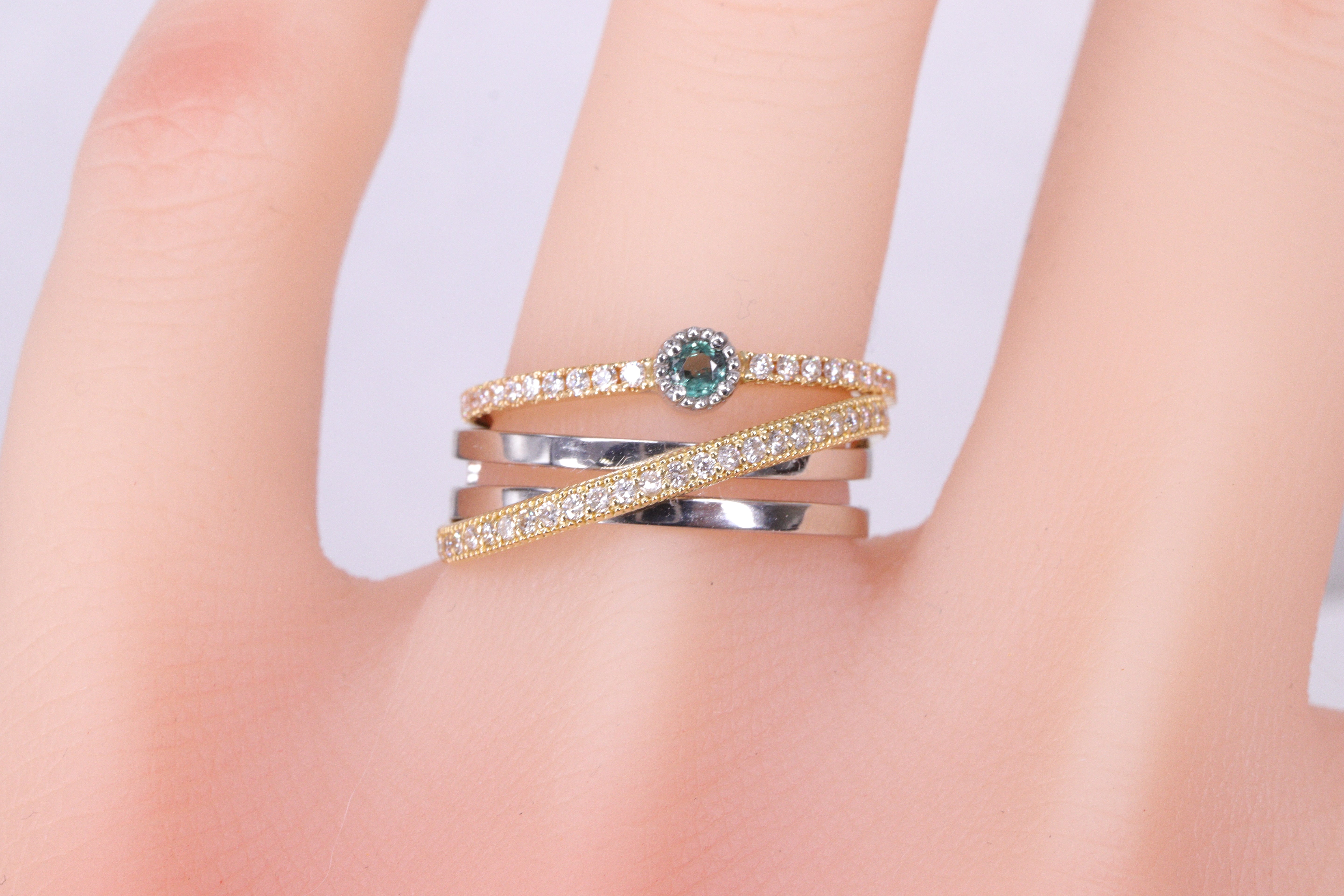 Pt900ダイヤモンドリング