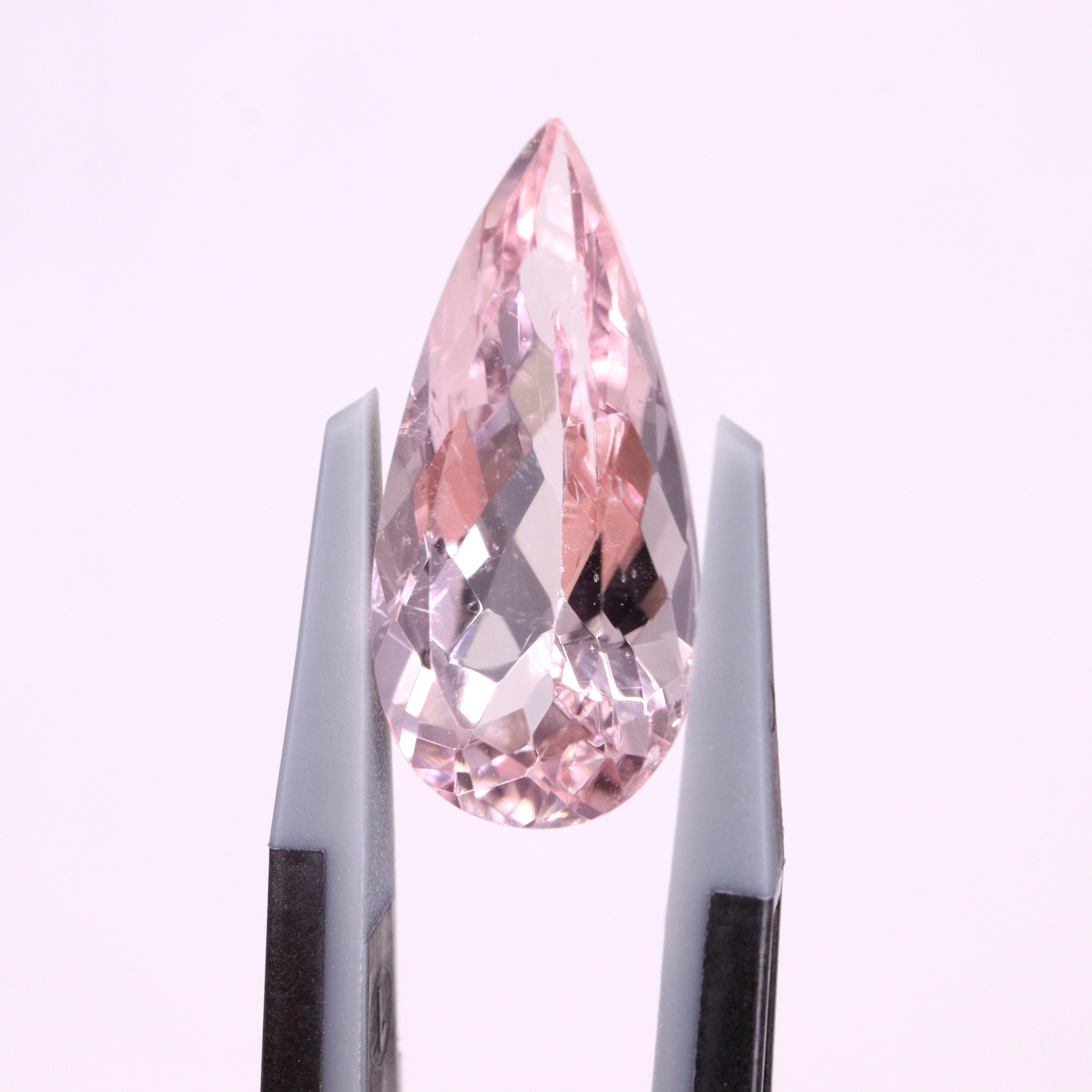 ピンクトルマリン<BR>4.55ct<BR>(鑑別書付き)