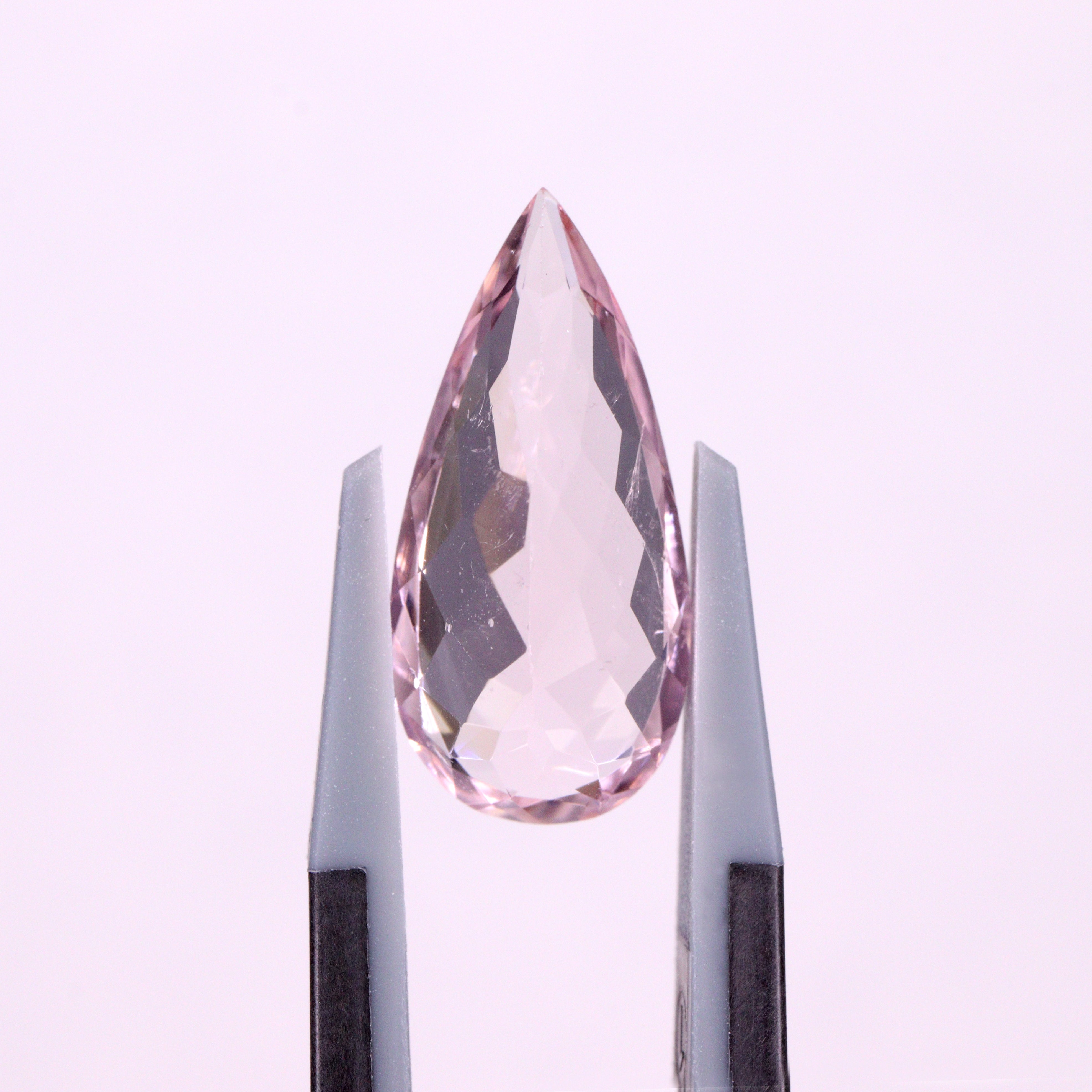 ピンクトルマリン<BR>4.55ct<BR>(鑑別書付き)