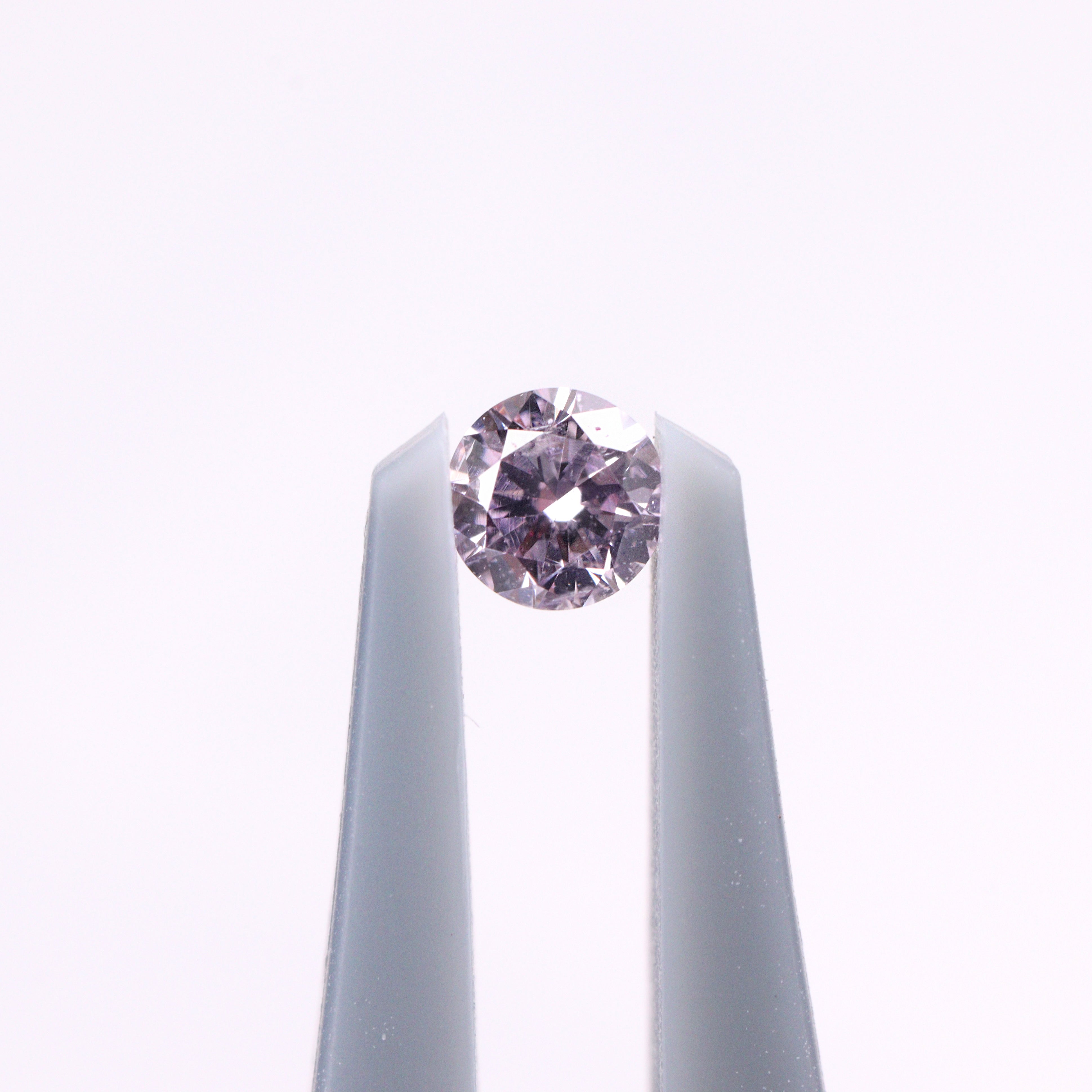 ピンクダイヤモンド<BR>Fancy light purple pink<BR>0.095ct