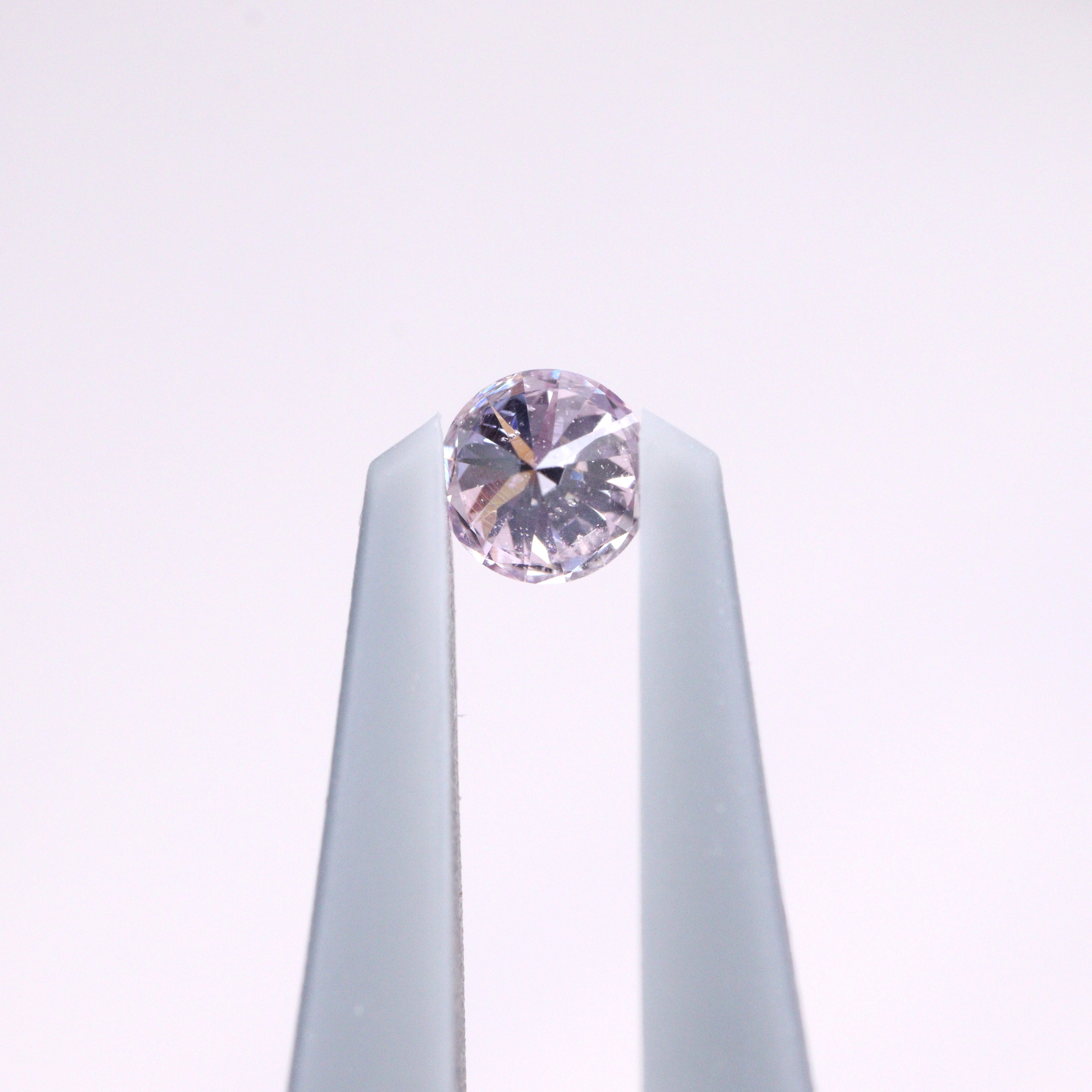 ☆桜祭り☆ピンクダイヤモンド<BR>Fancy light purple pink<BR>0.095ct
