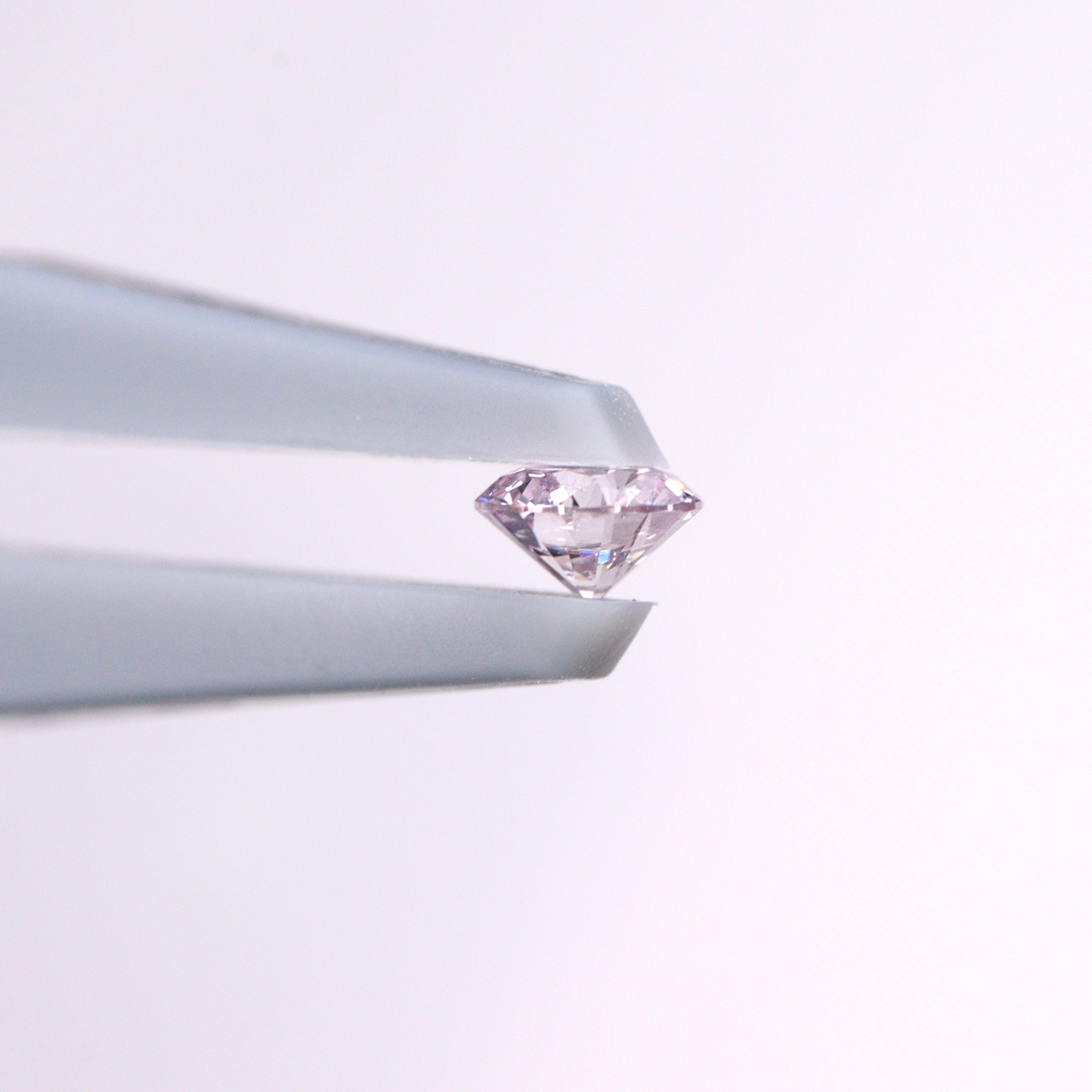 ☆桜祭り☆ピンクダイヤモンド<BR>Fancy light purple pink<BR>0.095ct