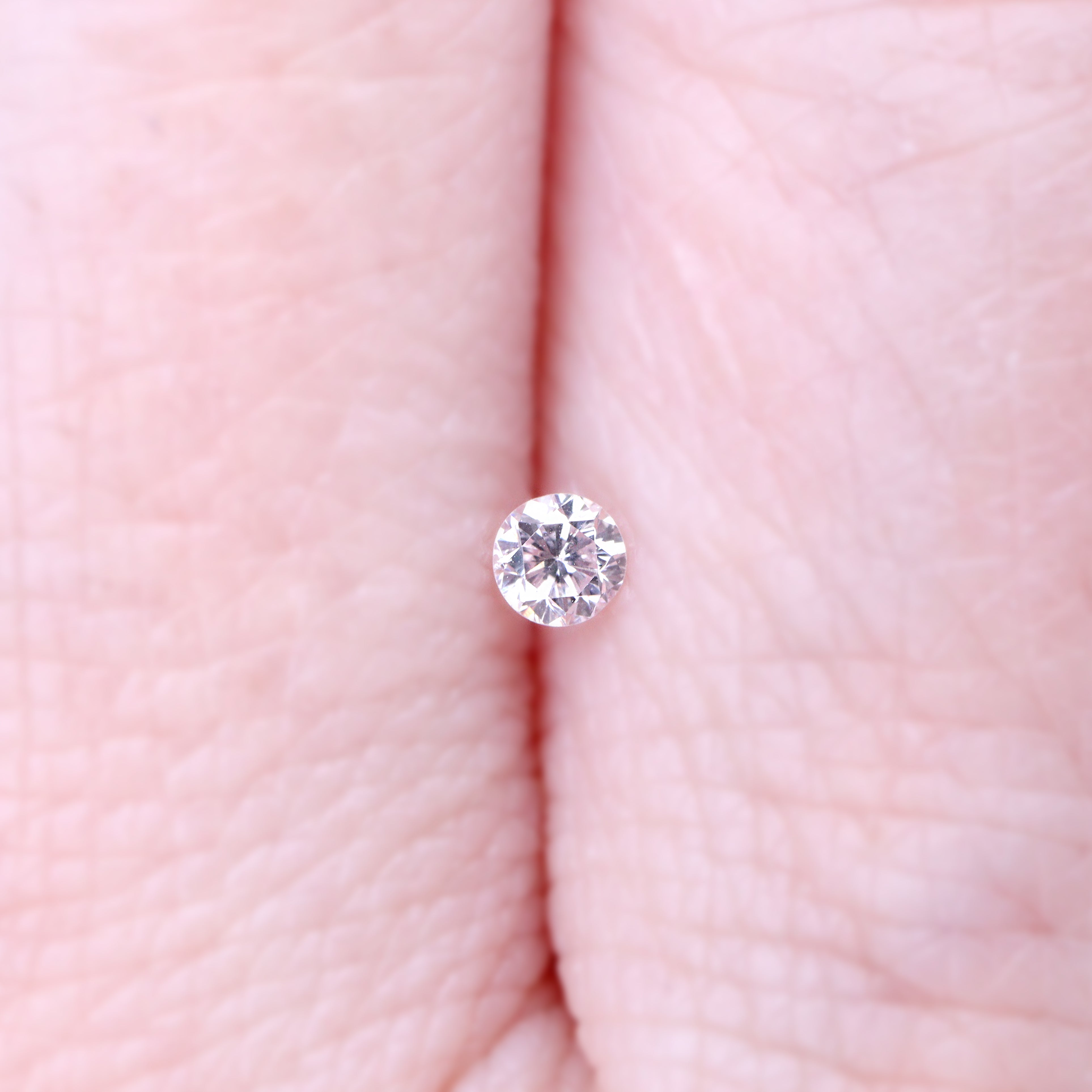 ☆桜祭り☆ピンクダイヤモンド<BR>very light pink<BR>0.082ct