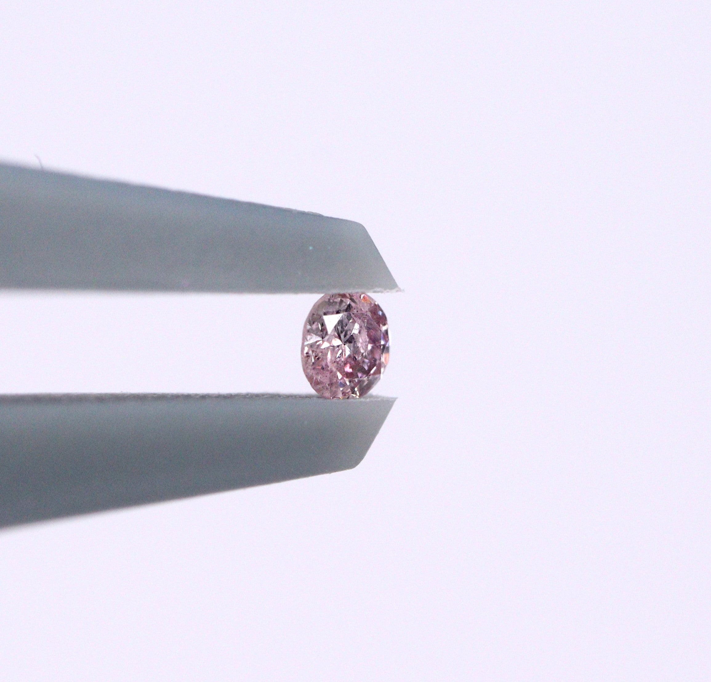 ☆桜祭り☆上質ピンクダイヤモンド<BR>0.01ct