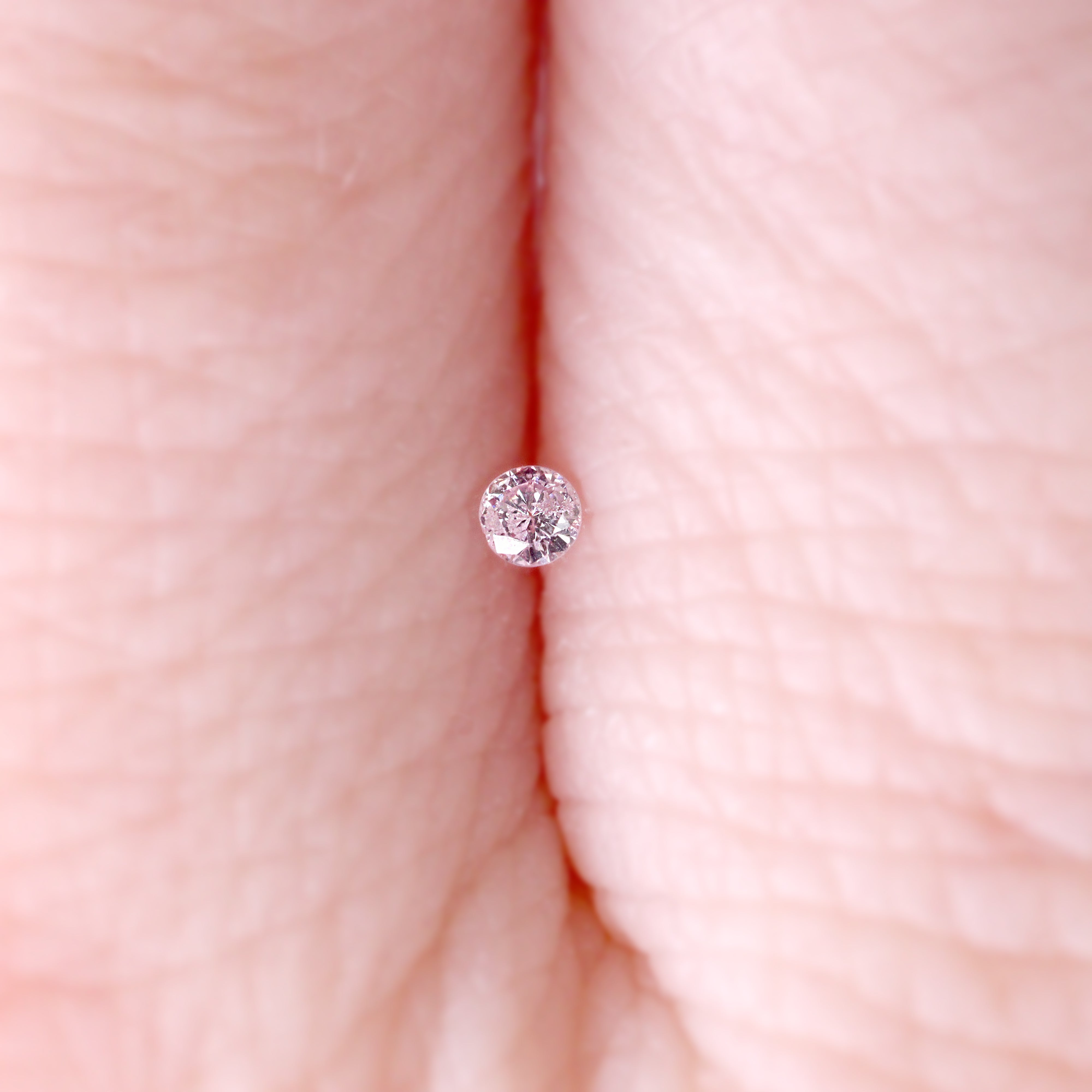 ☆桜祭り☆上質ピンクダイヤモンド<BR>0.01ct