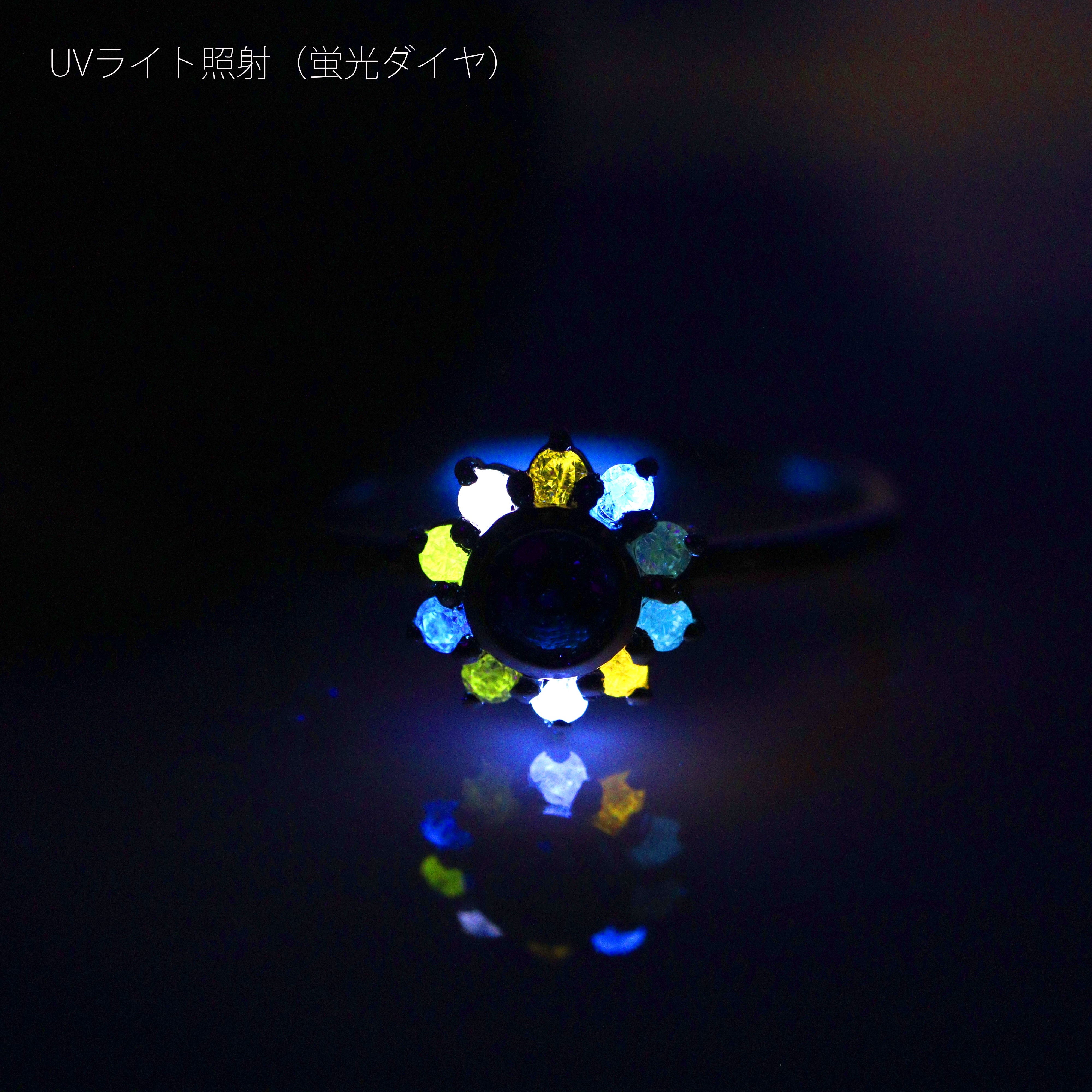 サファイア<BR>Ptリング