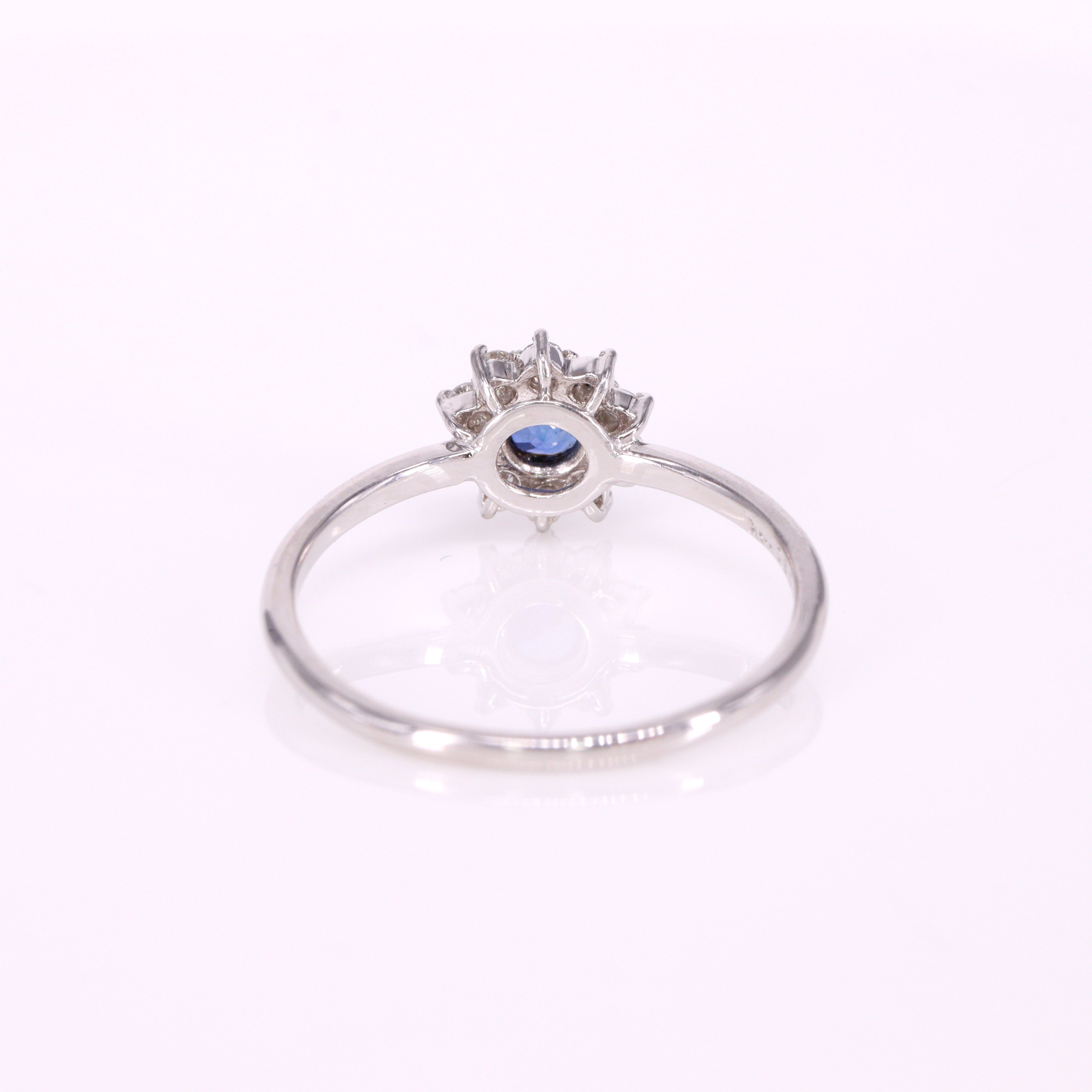 サファイア<BR>Ptリング