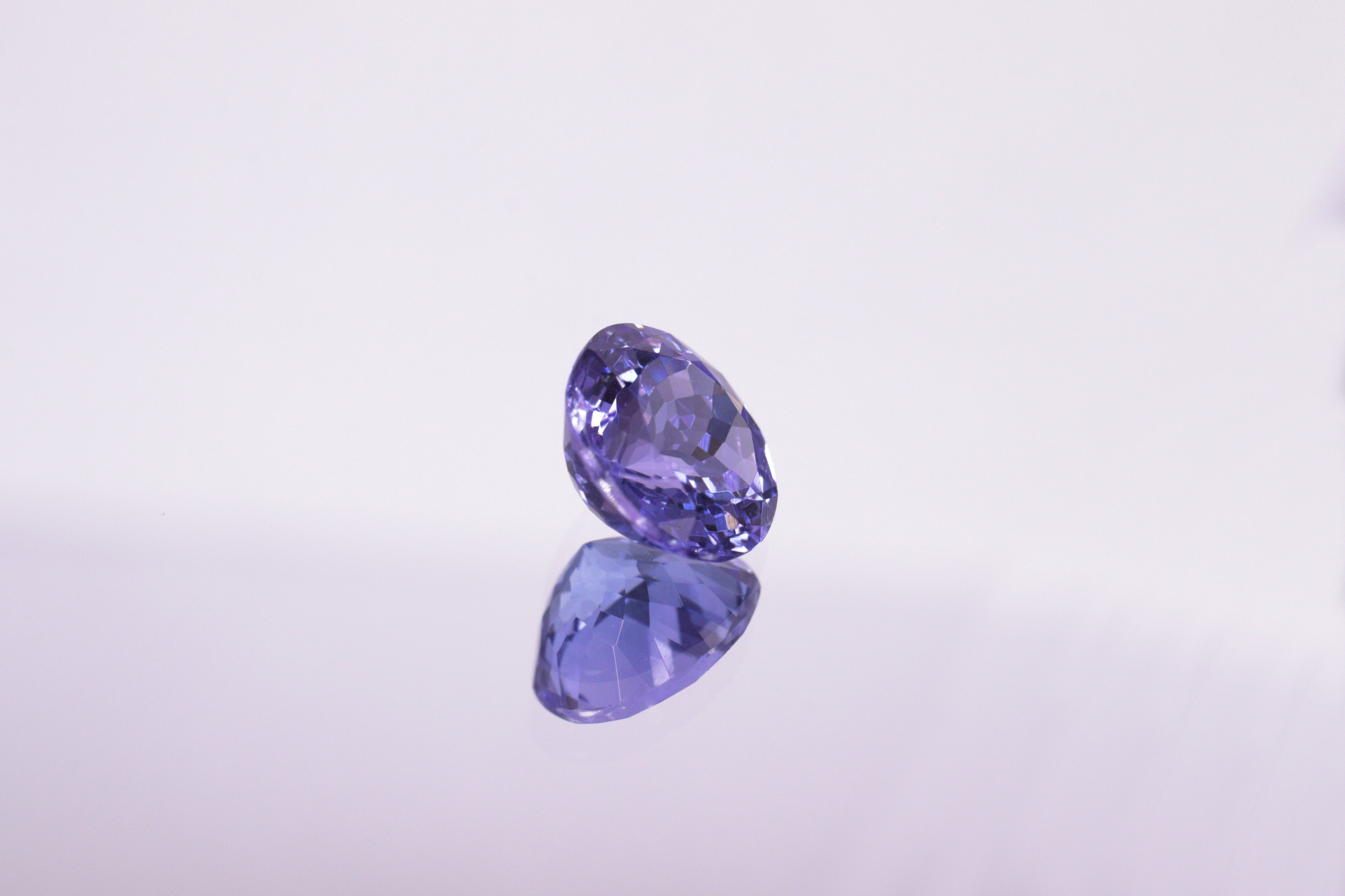 ☆希少なラウンドカット☆タンザナイト 2.11ct