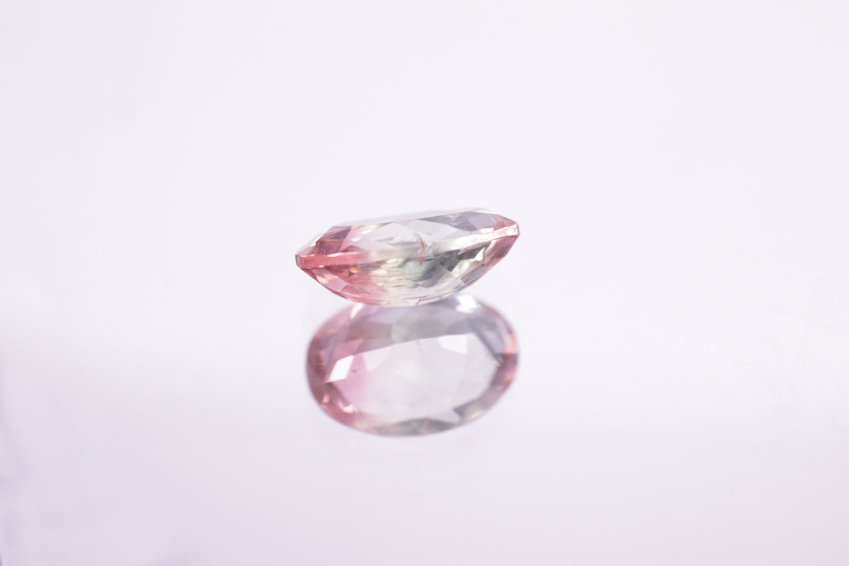 ☆桃色☆バイカラートルマリン 1.350ct