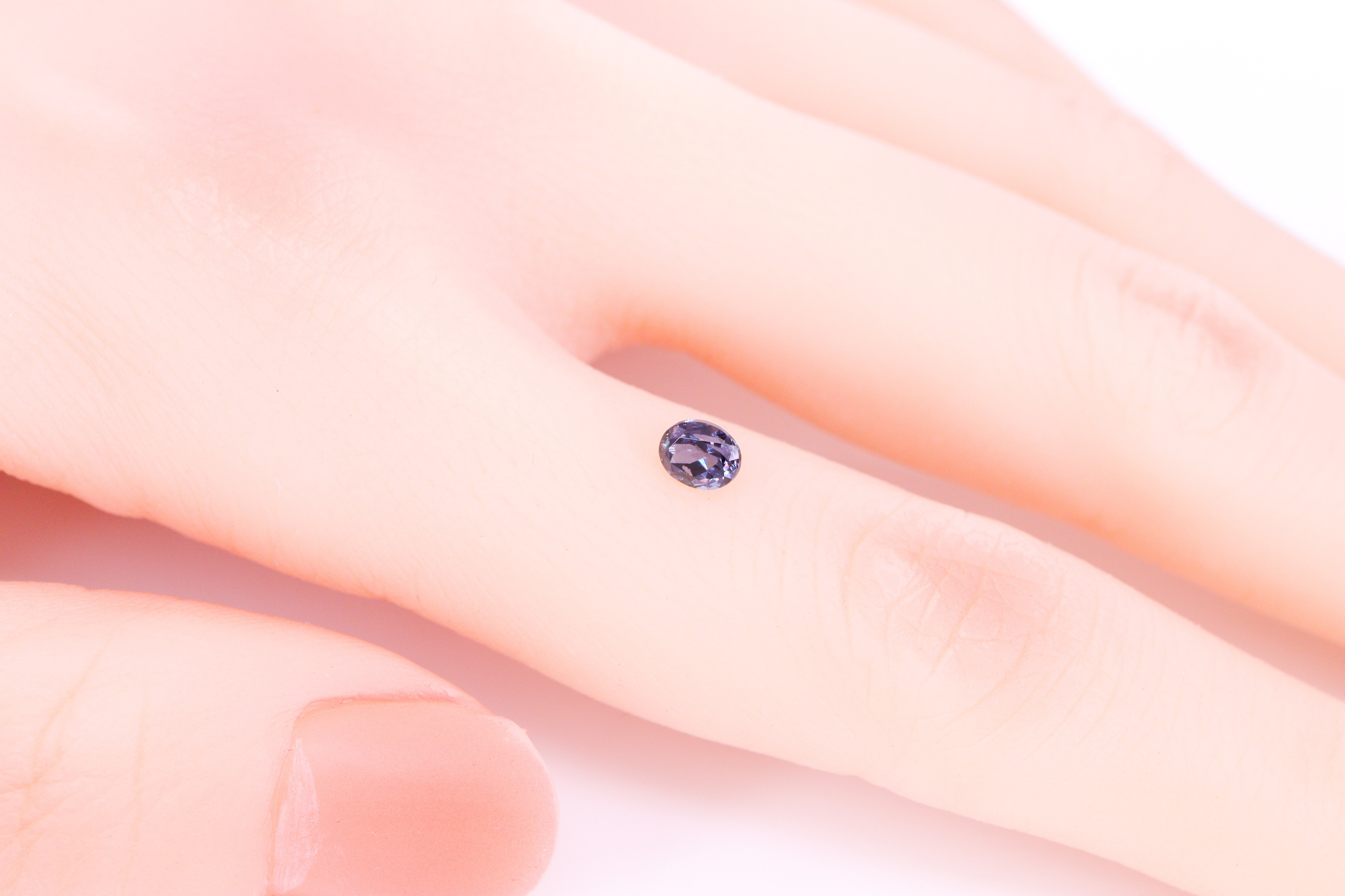 ☆ベキリーブルー☆カラーチェンジガーネット 0.46ct