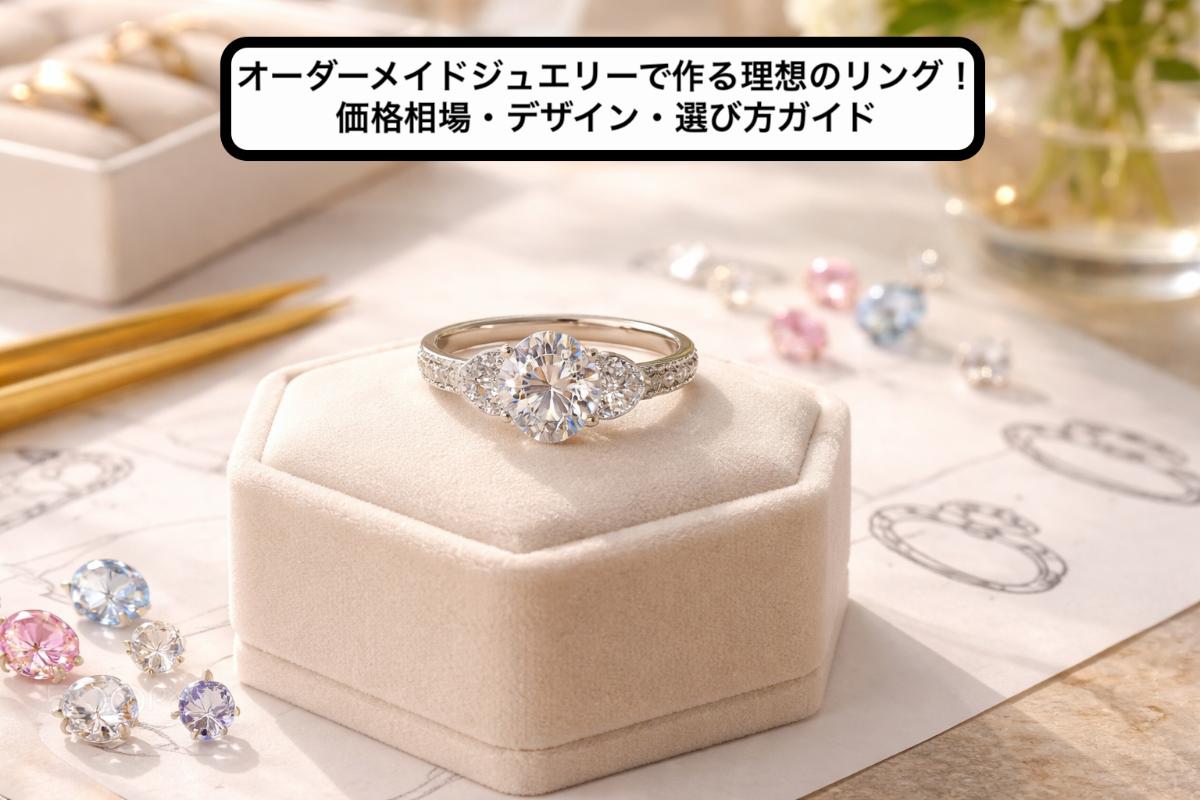 オーダーメイドジュエリーで作る理想のリング！価格相場・デザイン・選び方ガイド