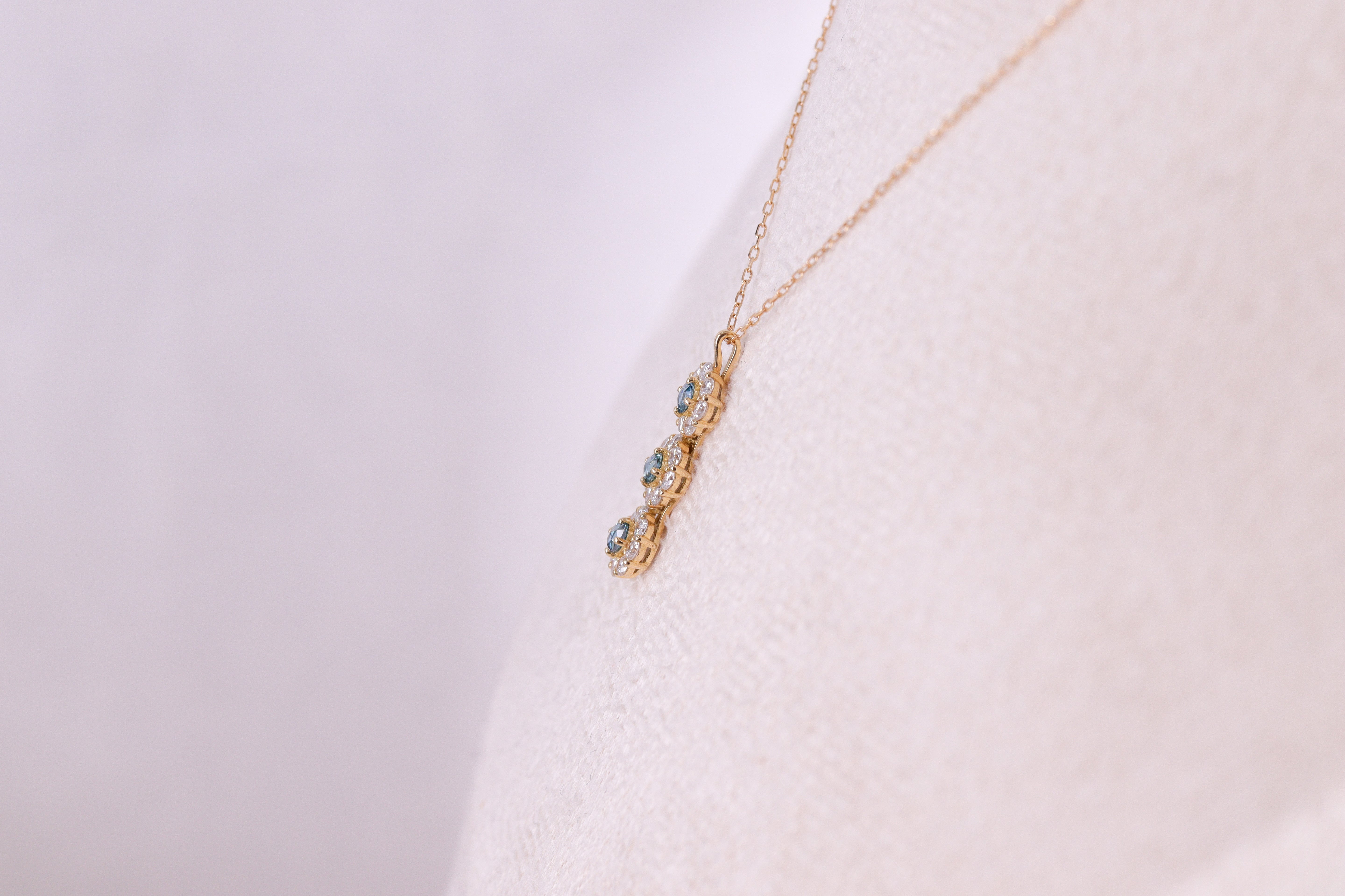 50％OFF トリートメントダイヤモンド K18 ペンダント