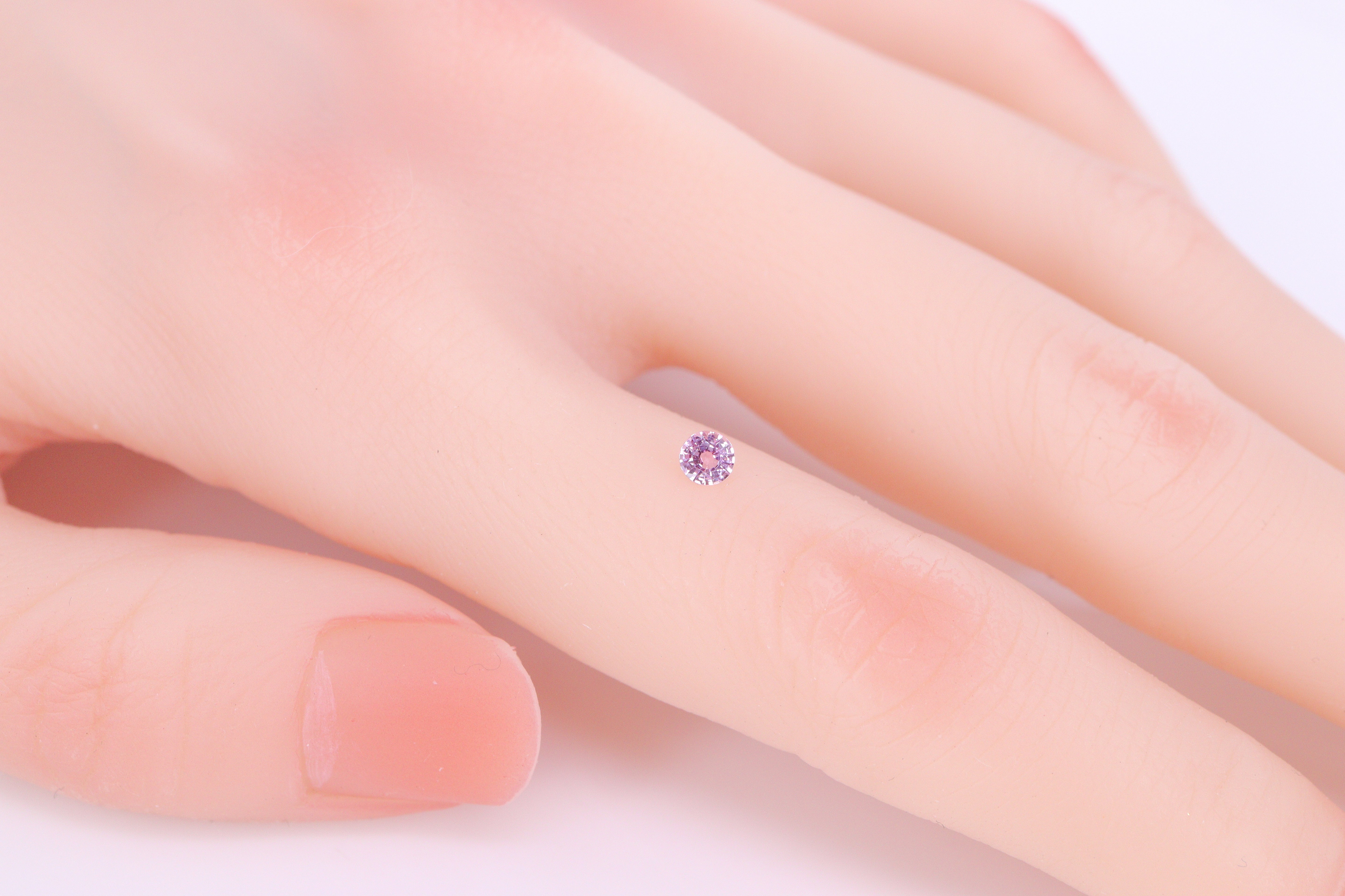 ☆おすすめ品☆パパラチアサファイア 0.194ct DGL鑑別書付き