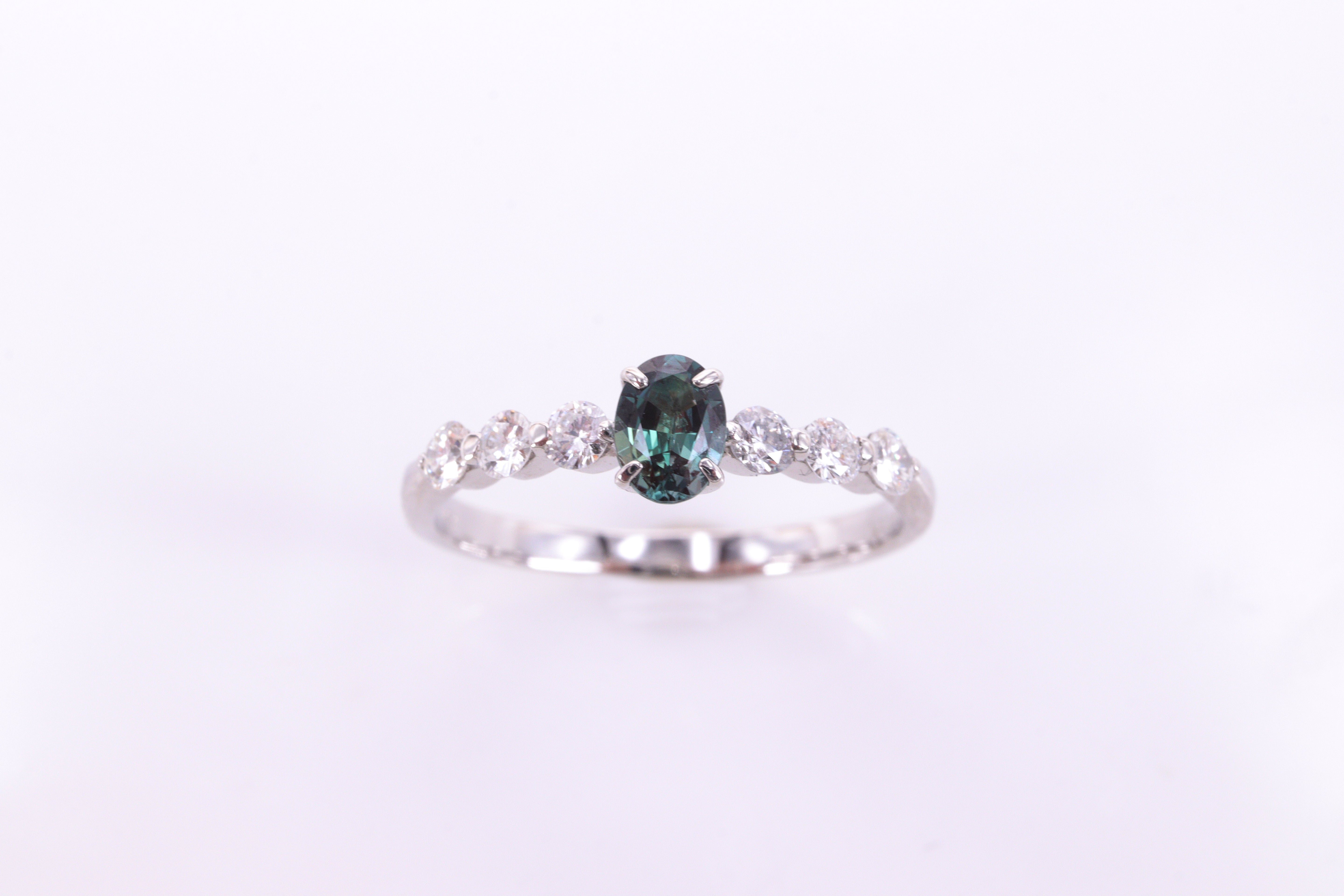 【新春特別価格】アレキサンドライト Pt900 リング