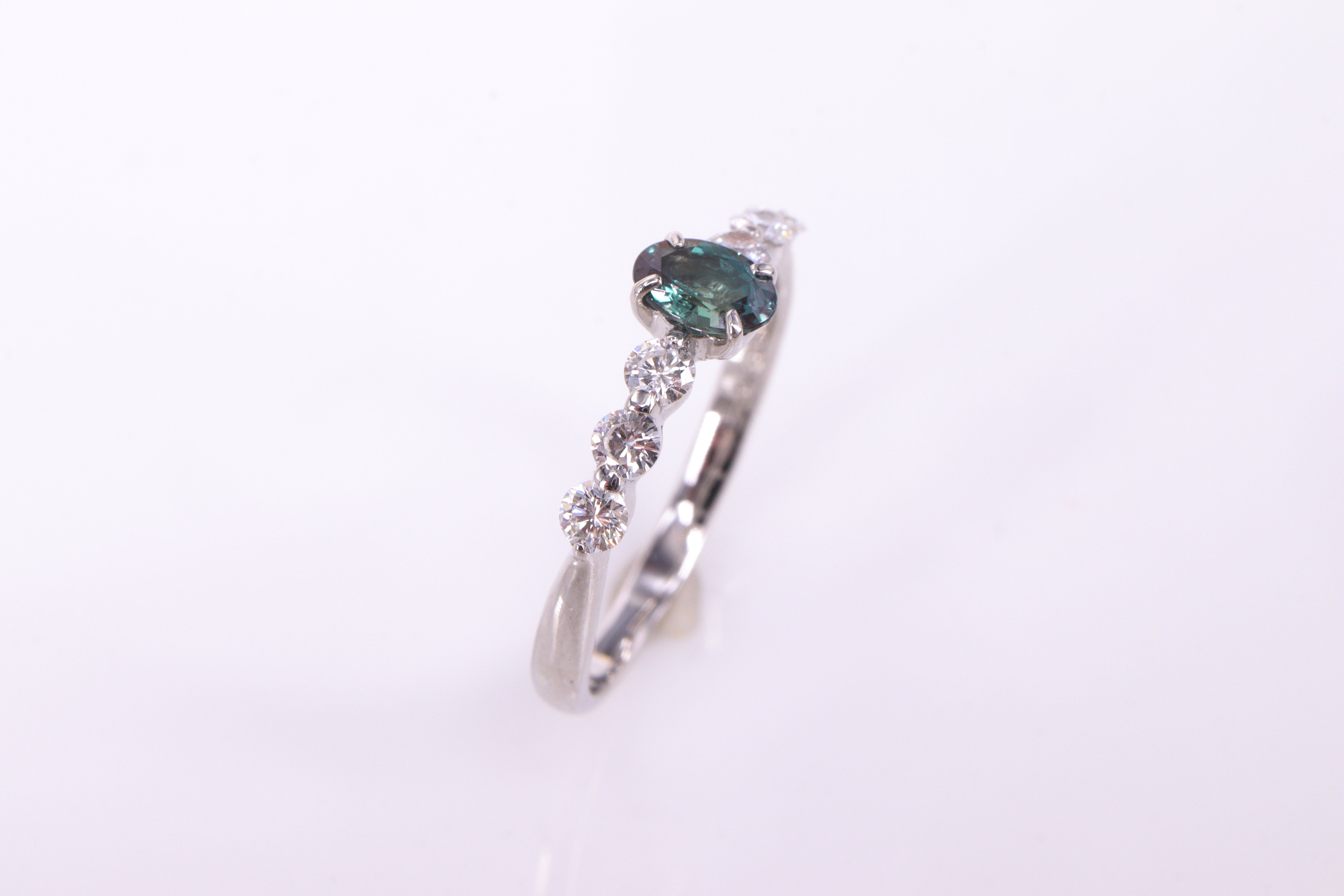 新春特別価格】アレキサンドライト Pt900 リング