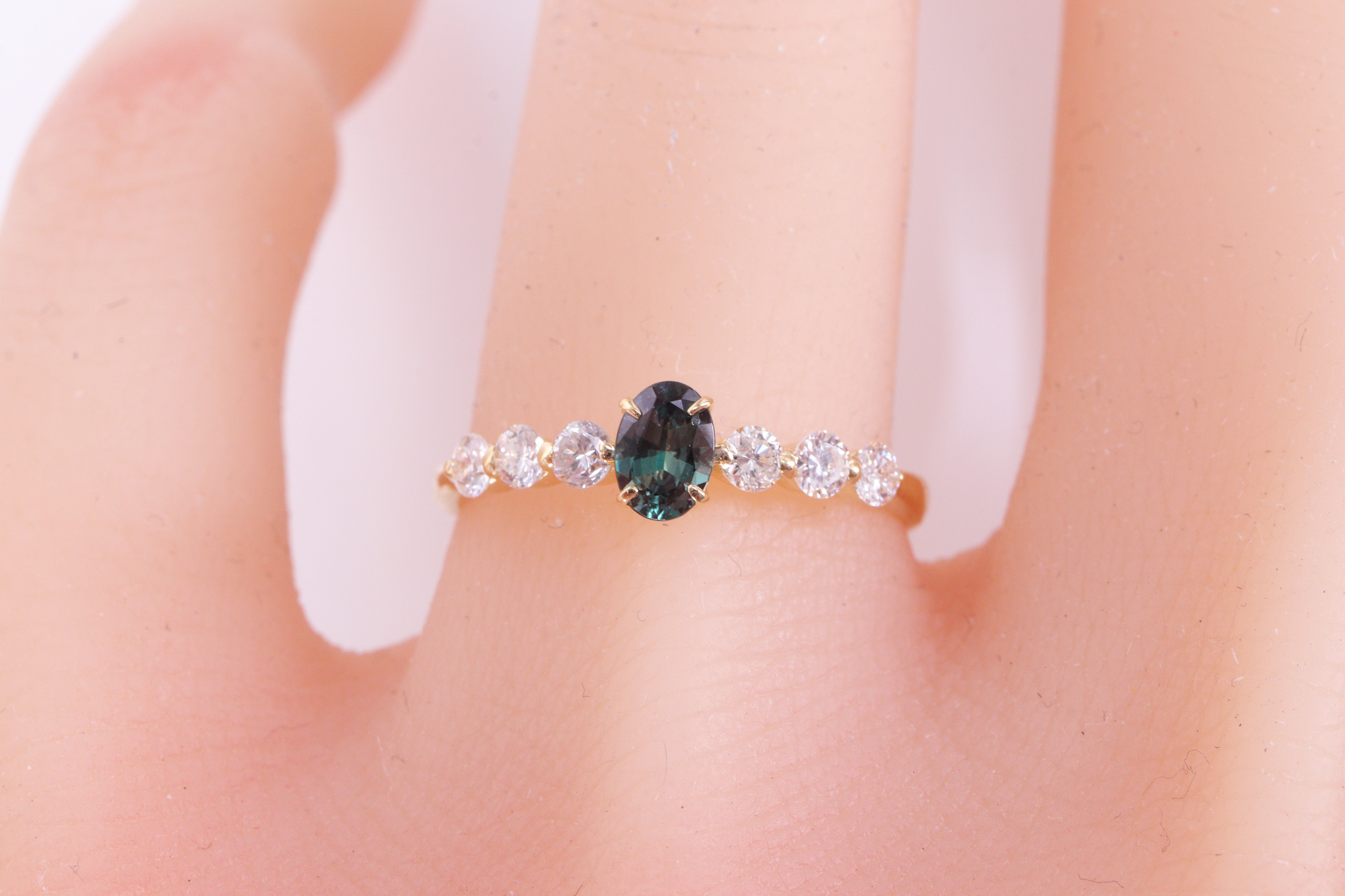 新春特別価格】アレキサンドライト K18YG リング