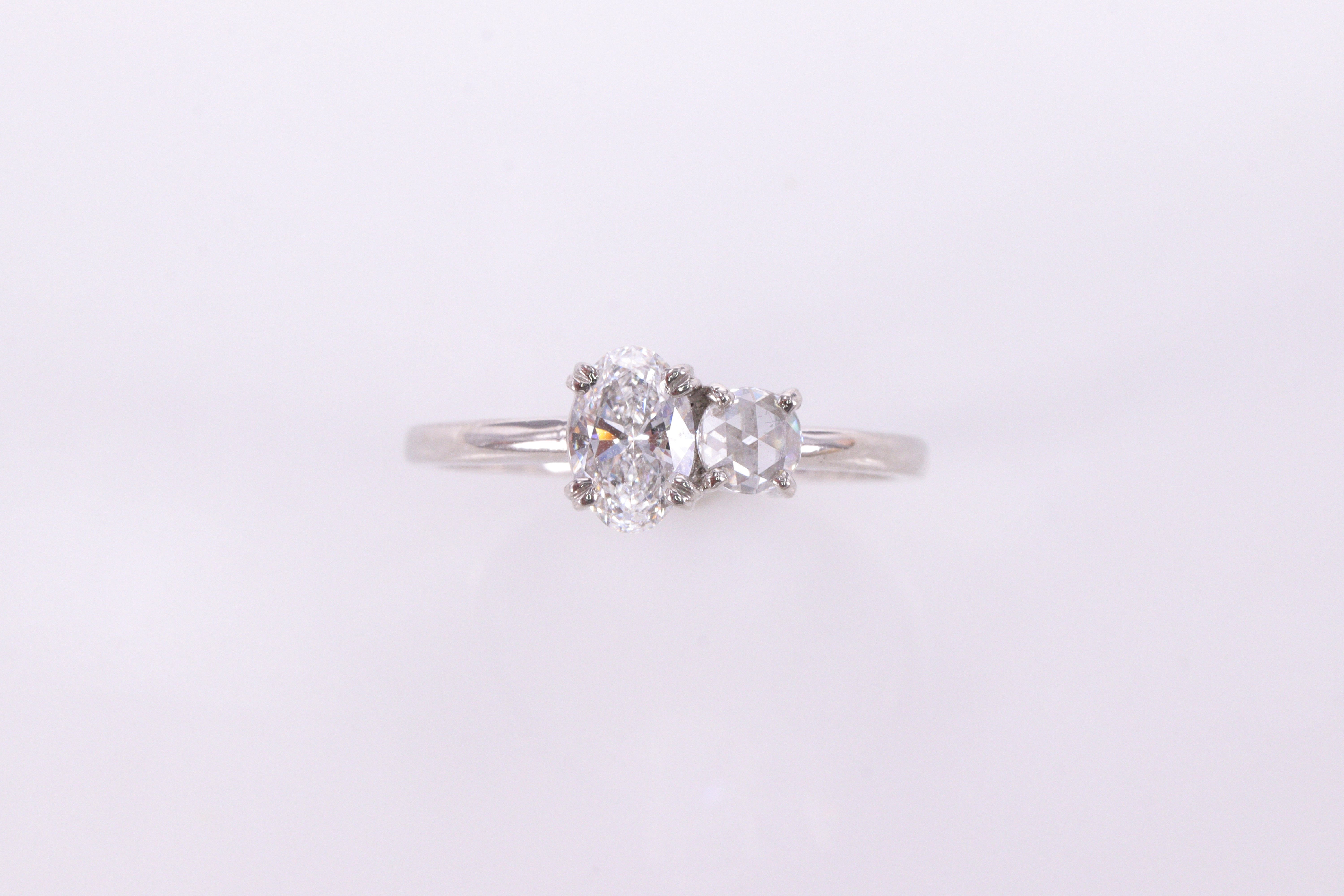 pt900 リング ローズカット ダイヤモンド Pt900リング N102994