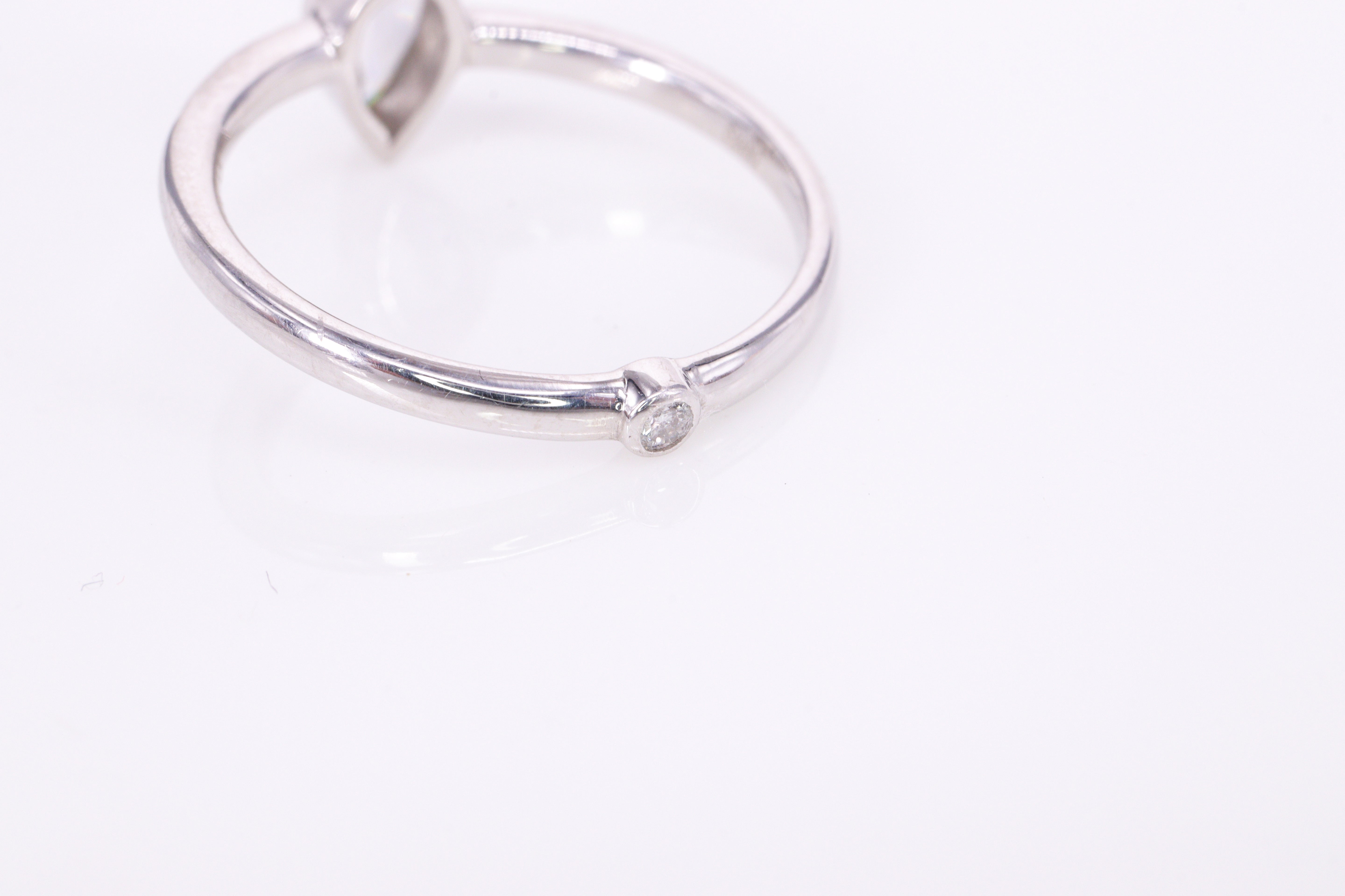 ローズカット ダイヤモンド Pt900リング N80742