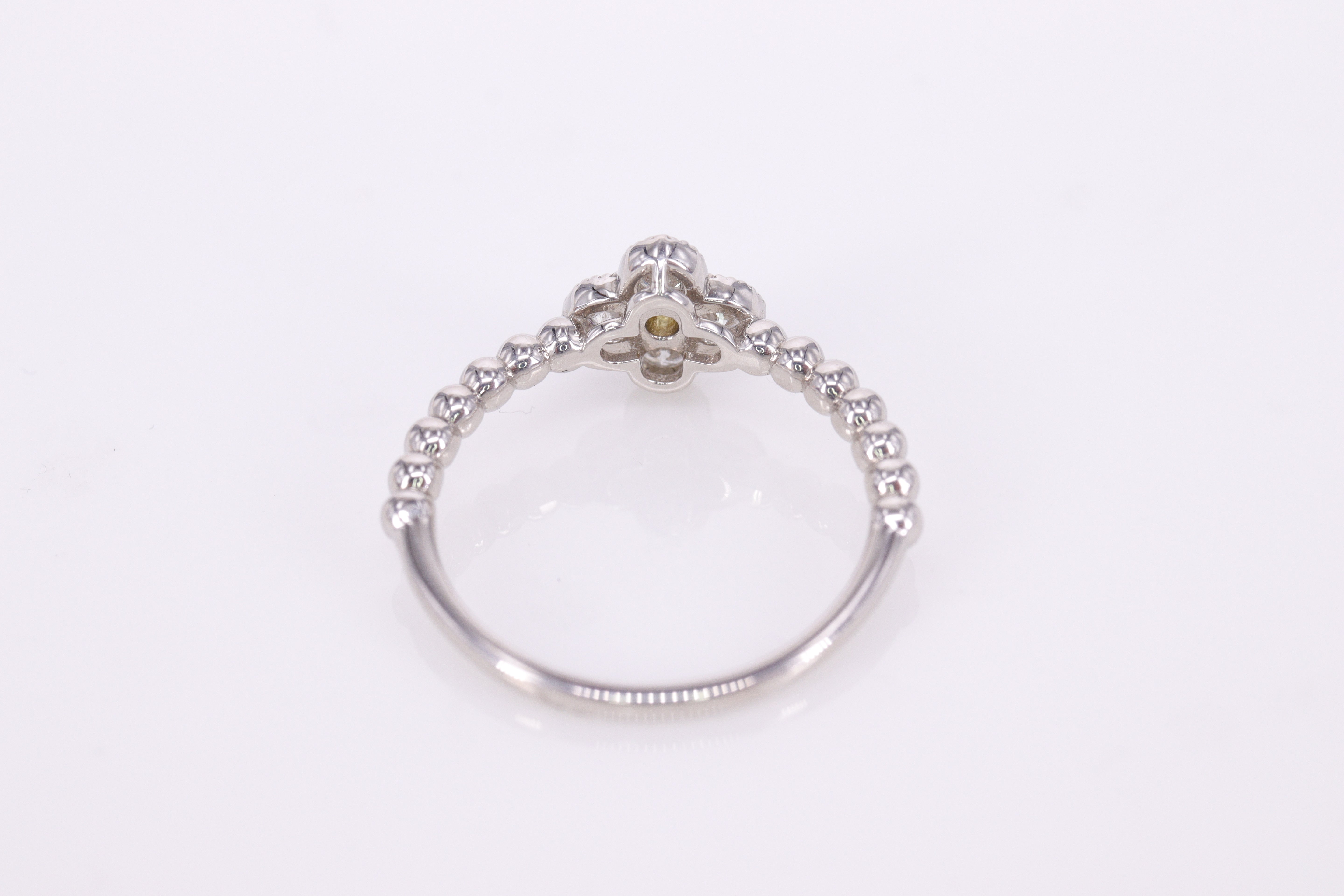 50％OFF ダイヤモンド/イエローダイヤモンド Pt900 リング