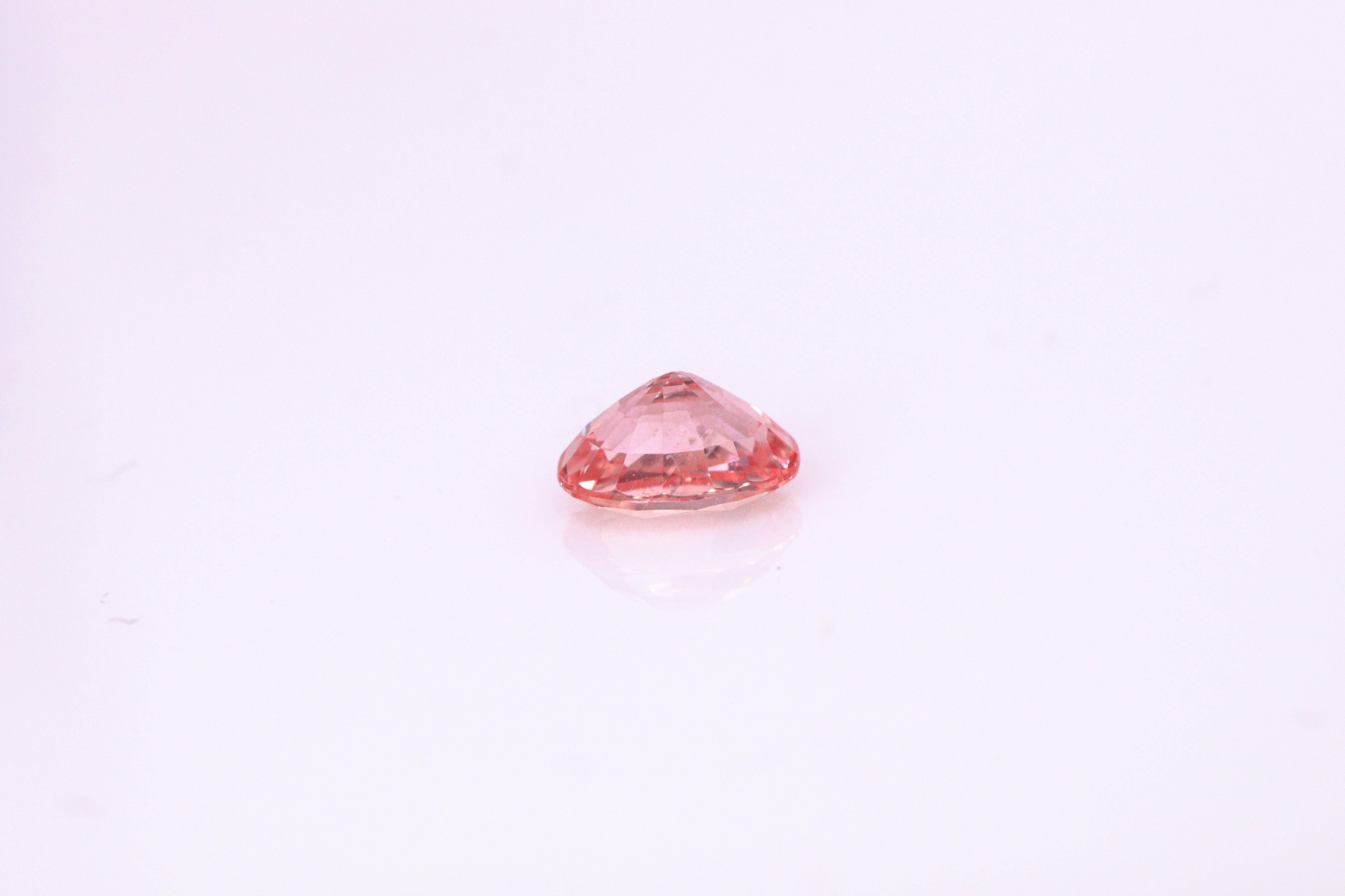 ☆おすすめ品☆パパラチアサファイア 0.73ct DGL鑑別書付き